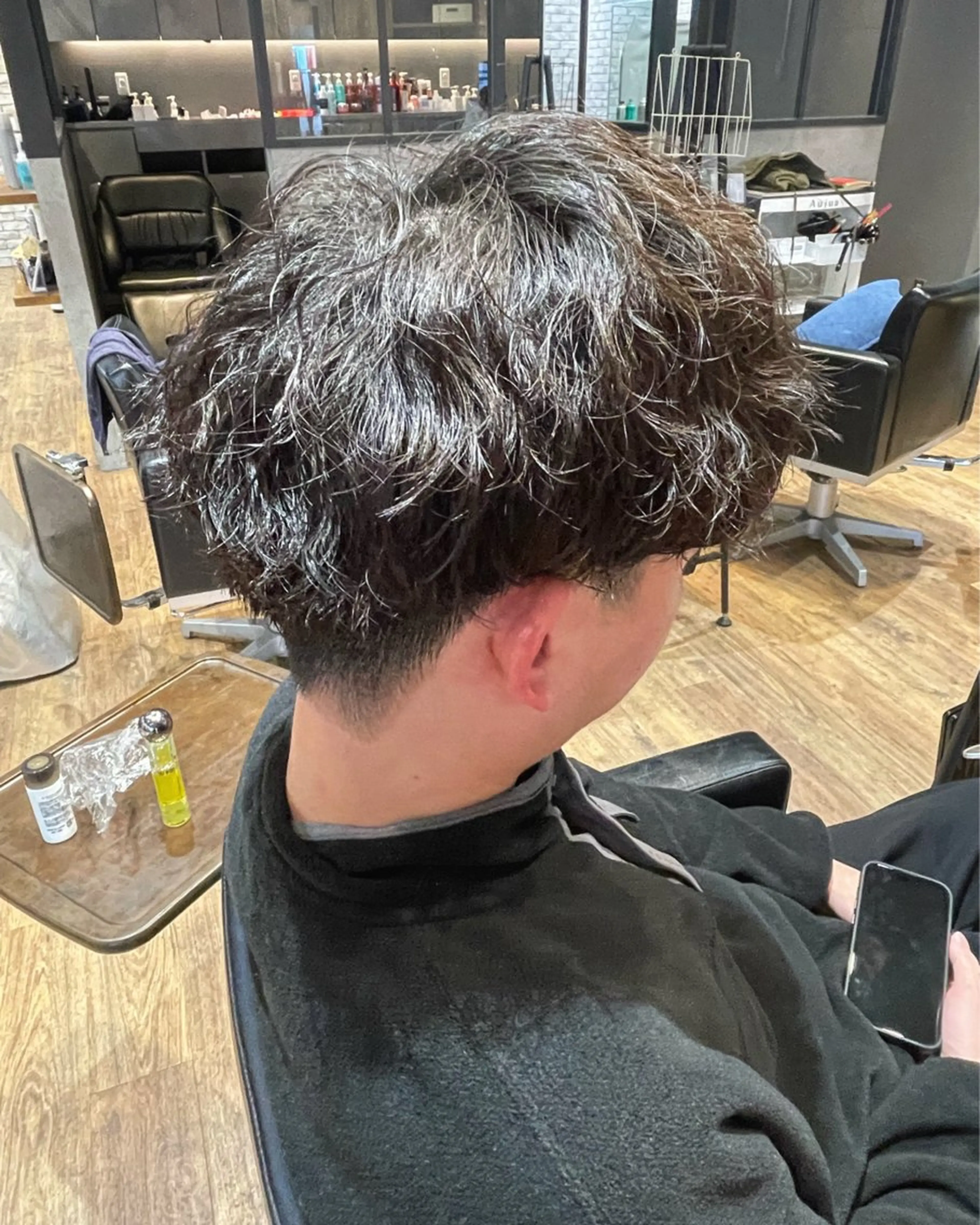 【⚠️メンズ限定】カット➕ツイストスパイラルパーマ🎱🩶の写真