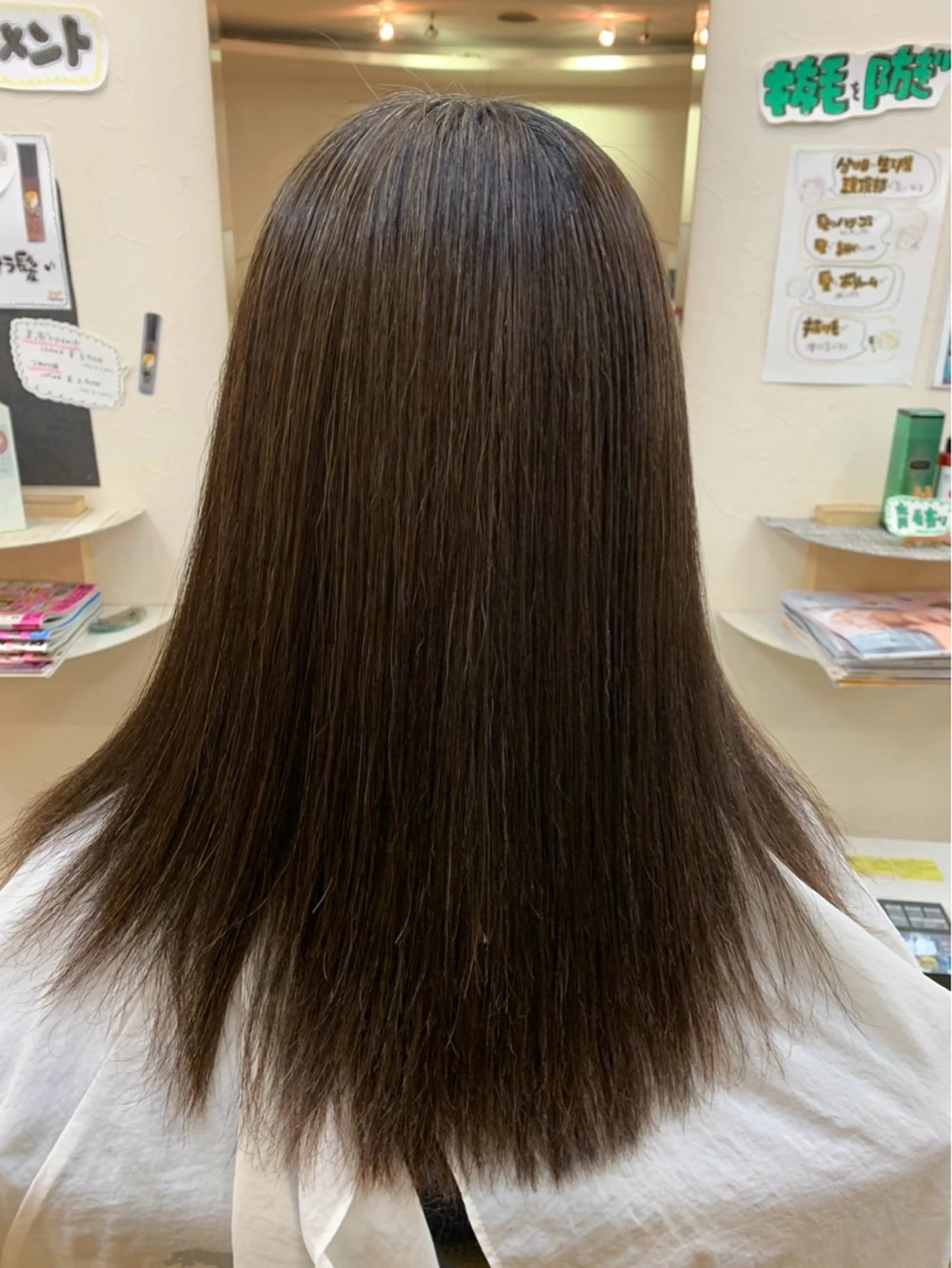 ロング 縮毛矯正 縮毛矯正 縮毛矯正モデル募集中 美容室HATSUのヘアスタイル