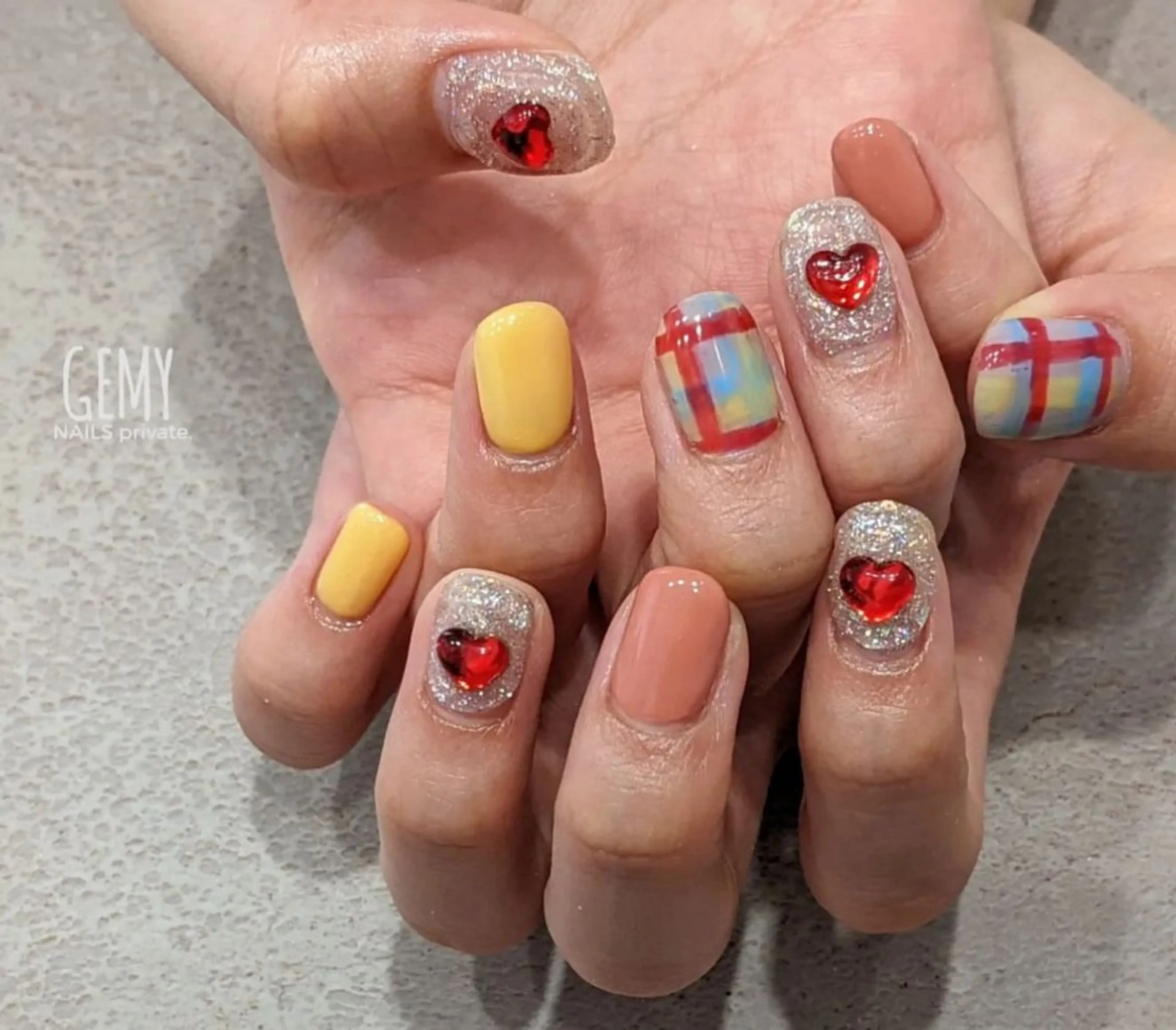 ネイル ショートネイル private. nailsalonのネイルデザイン