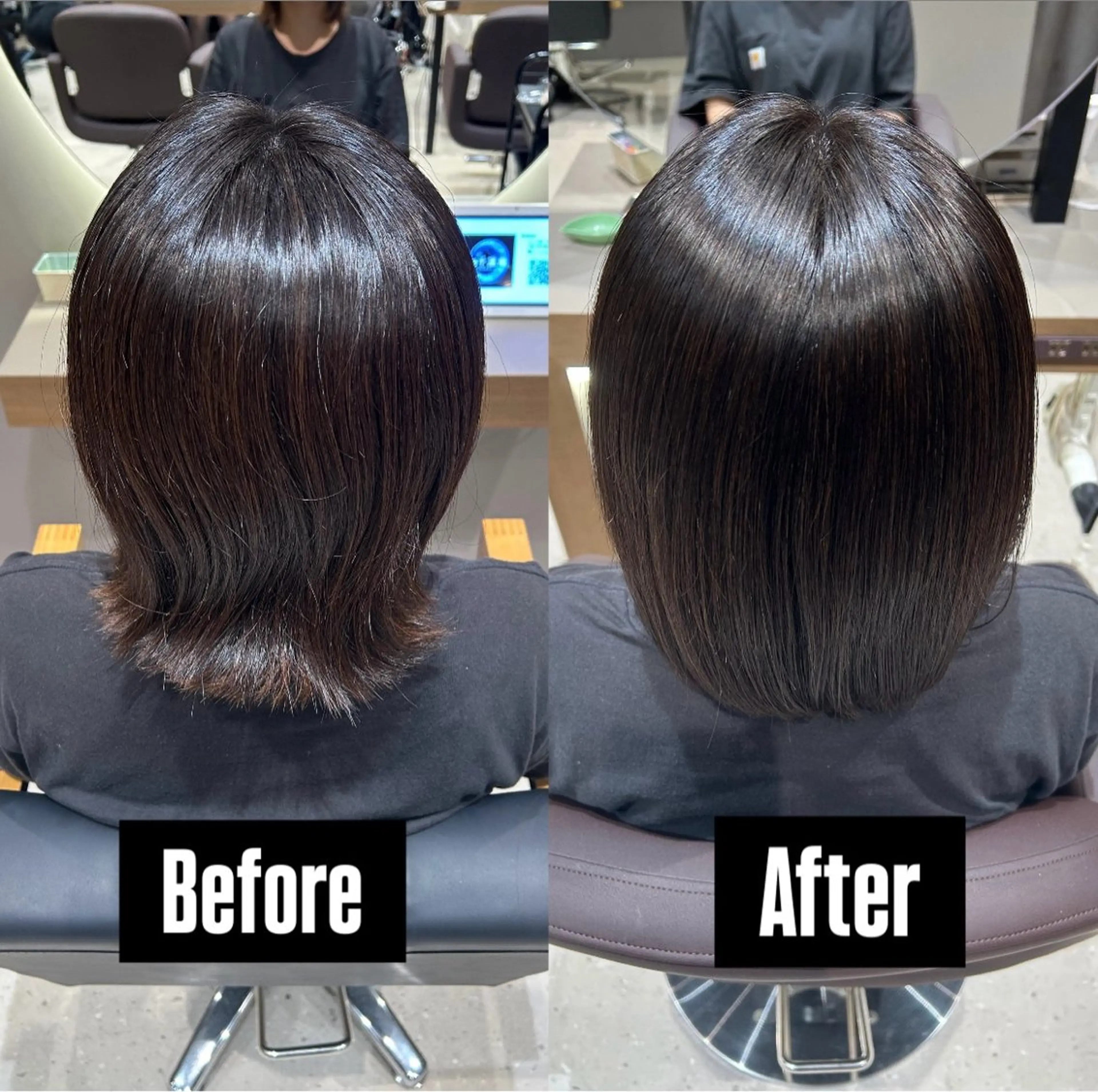 ミディアム 縮毛矯正 ☀️柏木 ほのか☀️のヘアスタイル