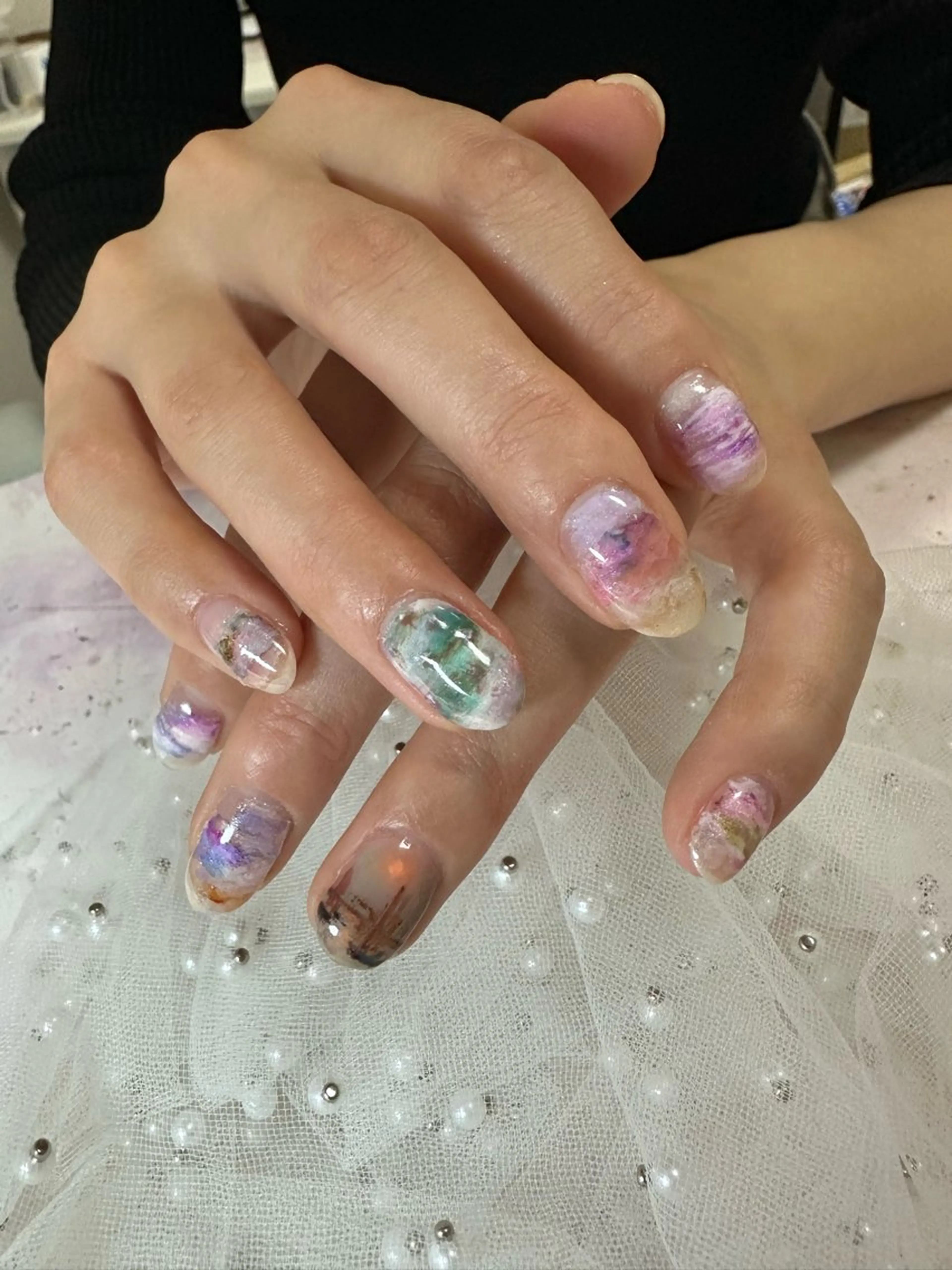 ネイル Eveネイル チップスカルプ専門店のネイルデザイン