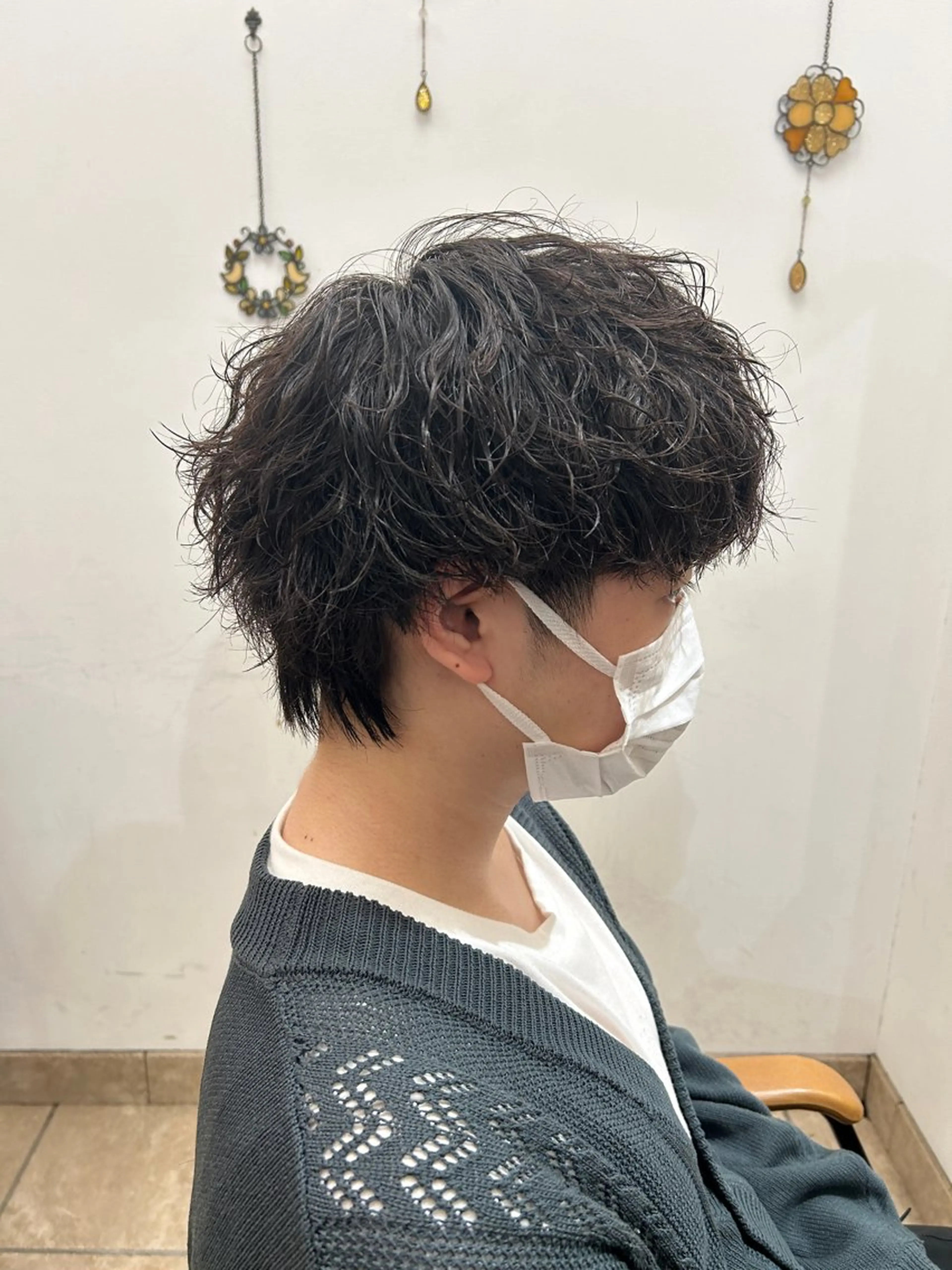 ショート カット パーマ 篠原 一成のヘアスタイル