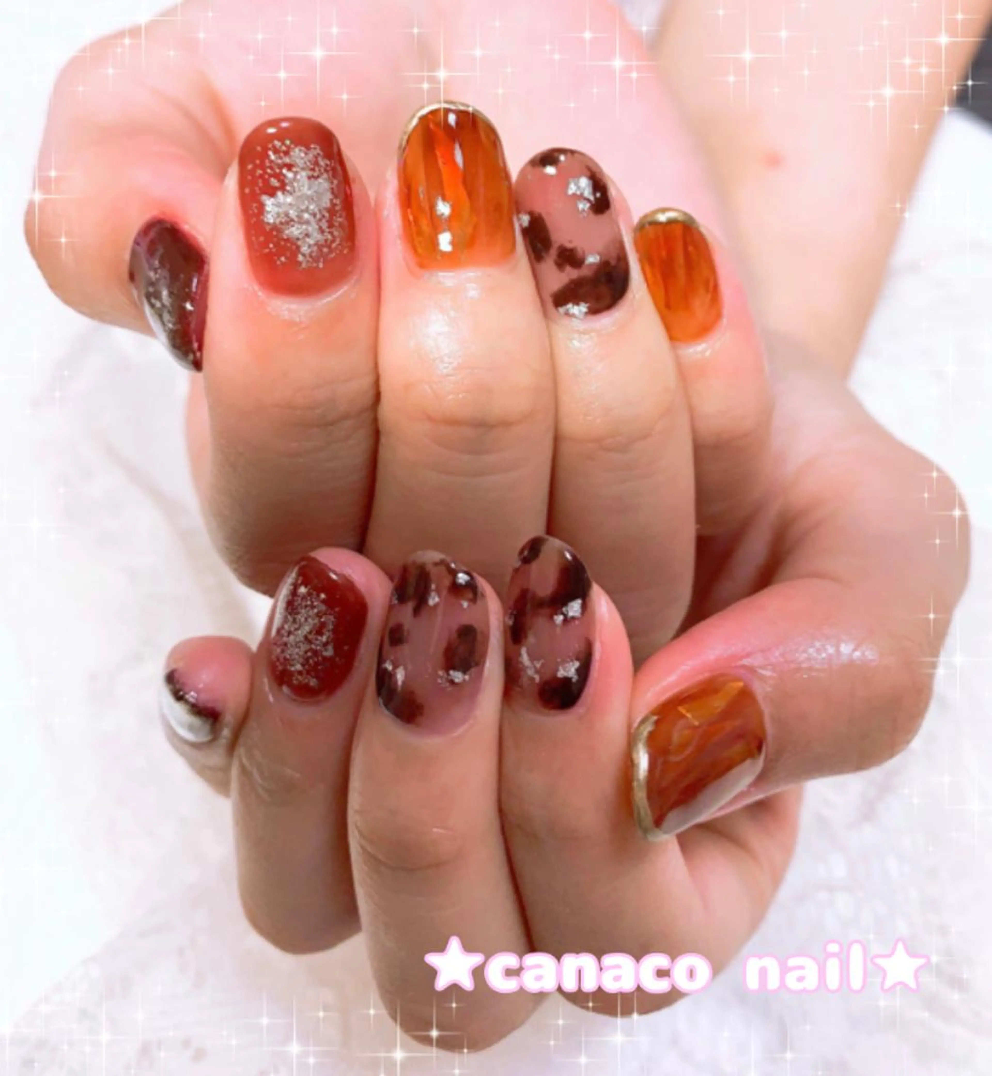 ネイル ハンドネイル ハンドケア ベテランネイル cnc  nailのネイルデザイン