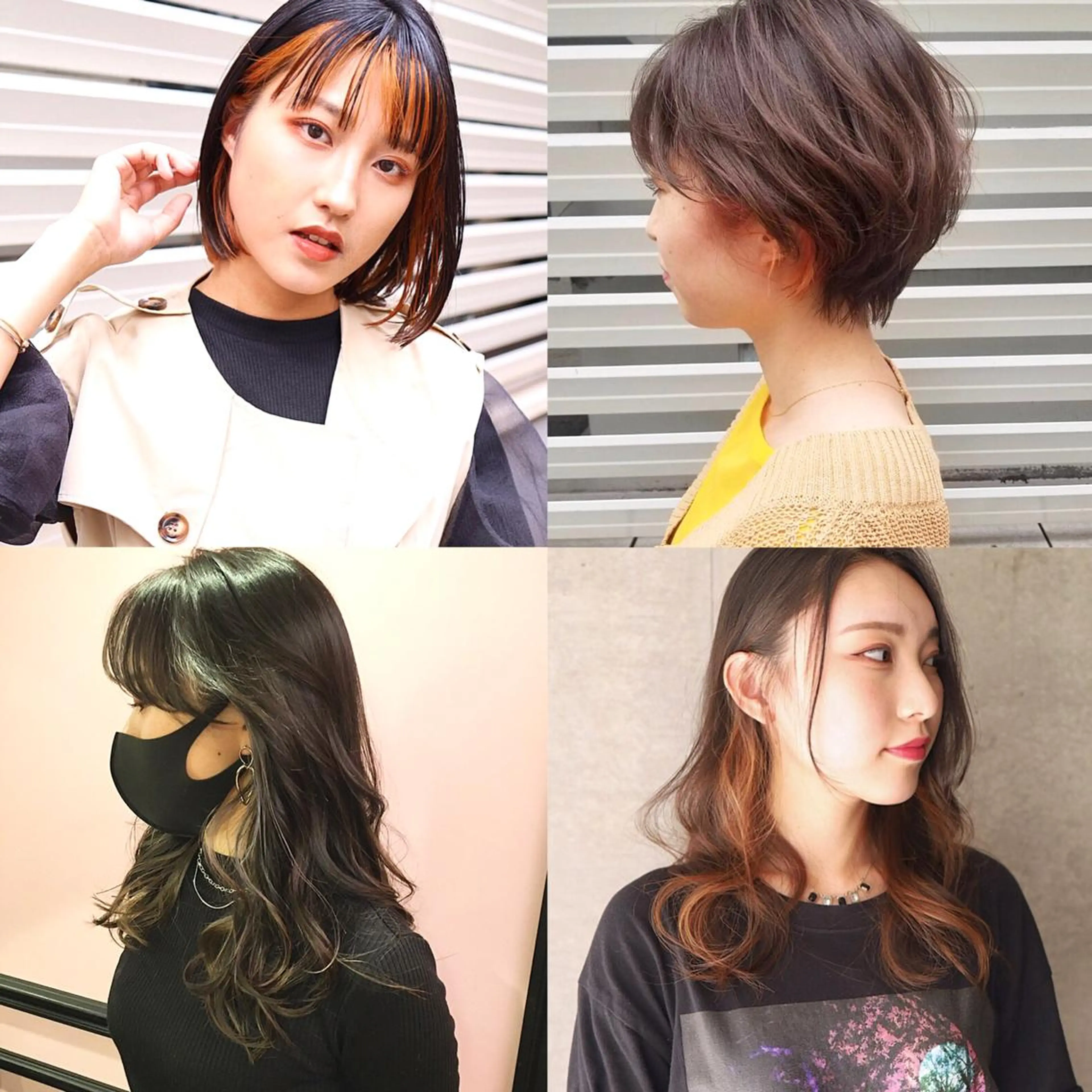 セミロング カラー ヘアアレンジ カット ヘアカラー トリートメント トレンドヘア🩶 艶髪🩶yoshiのヘアスタイル