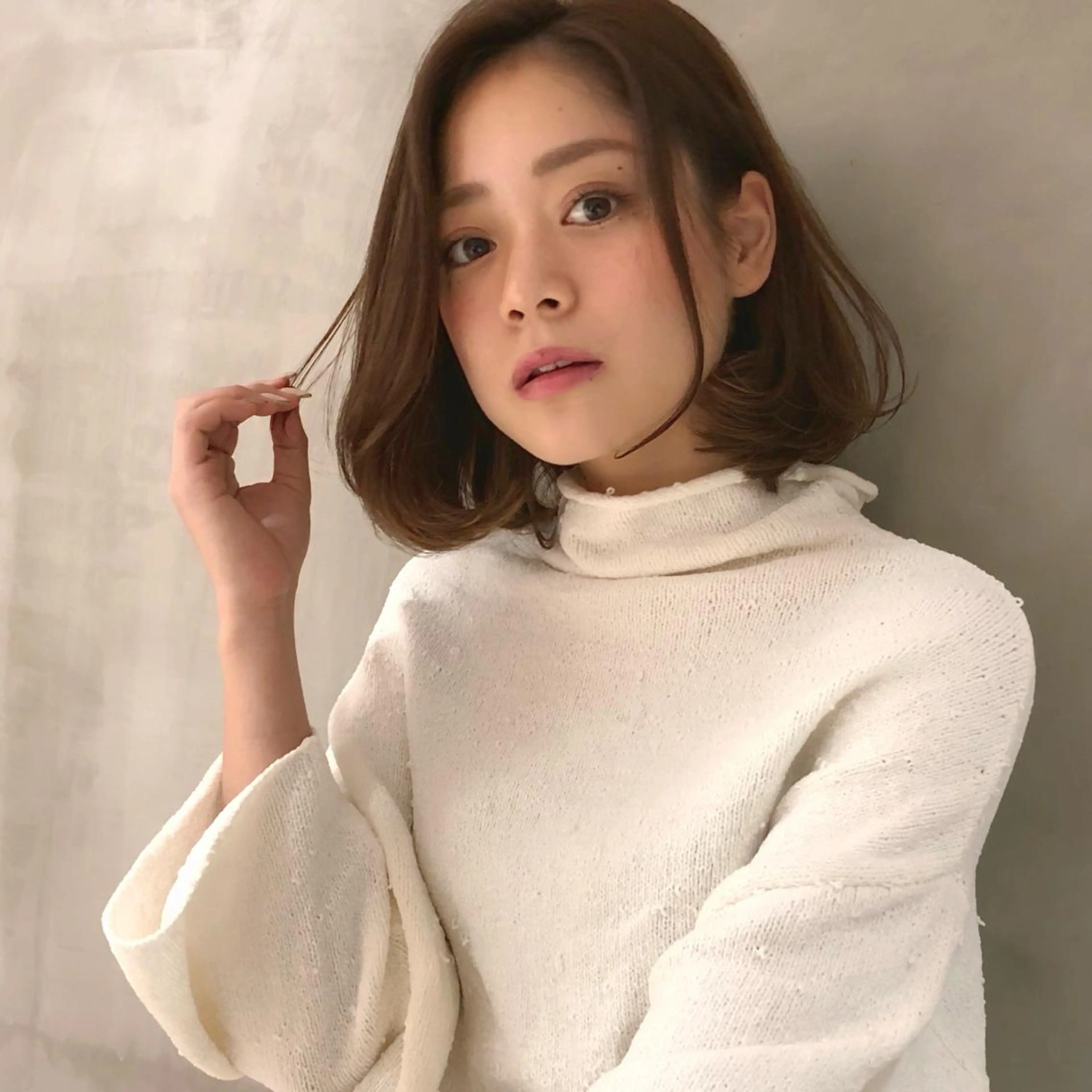 ショート カラー 中村 美穂のヘアスタイル