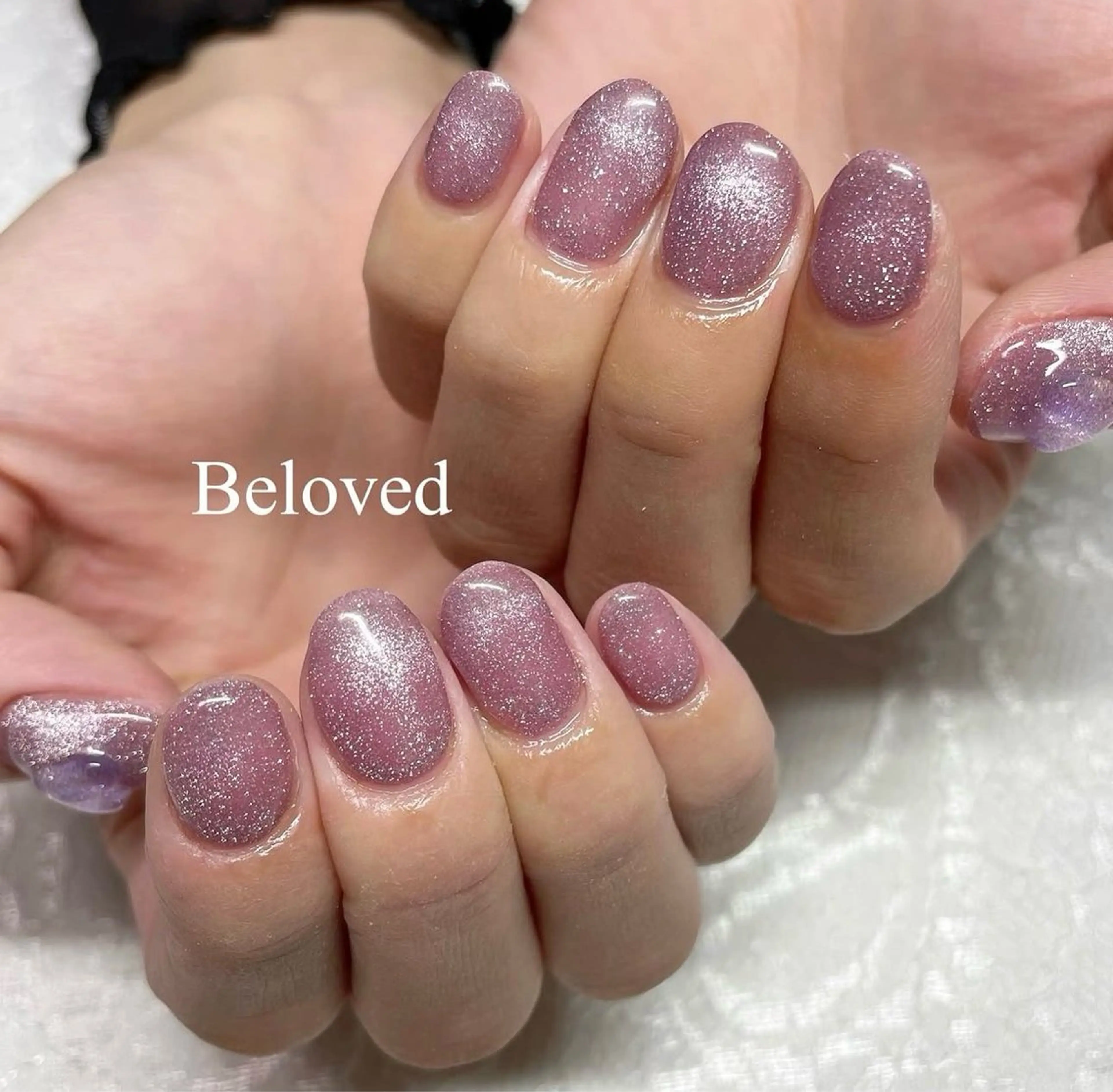 【オフなし】、★（自爪）マグネット/フラッシュ✨の写真