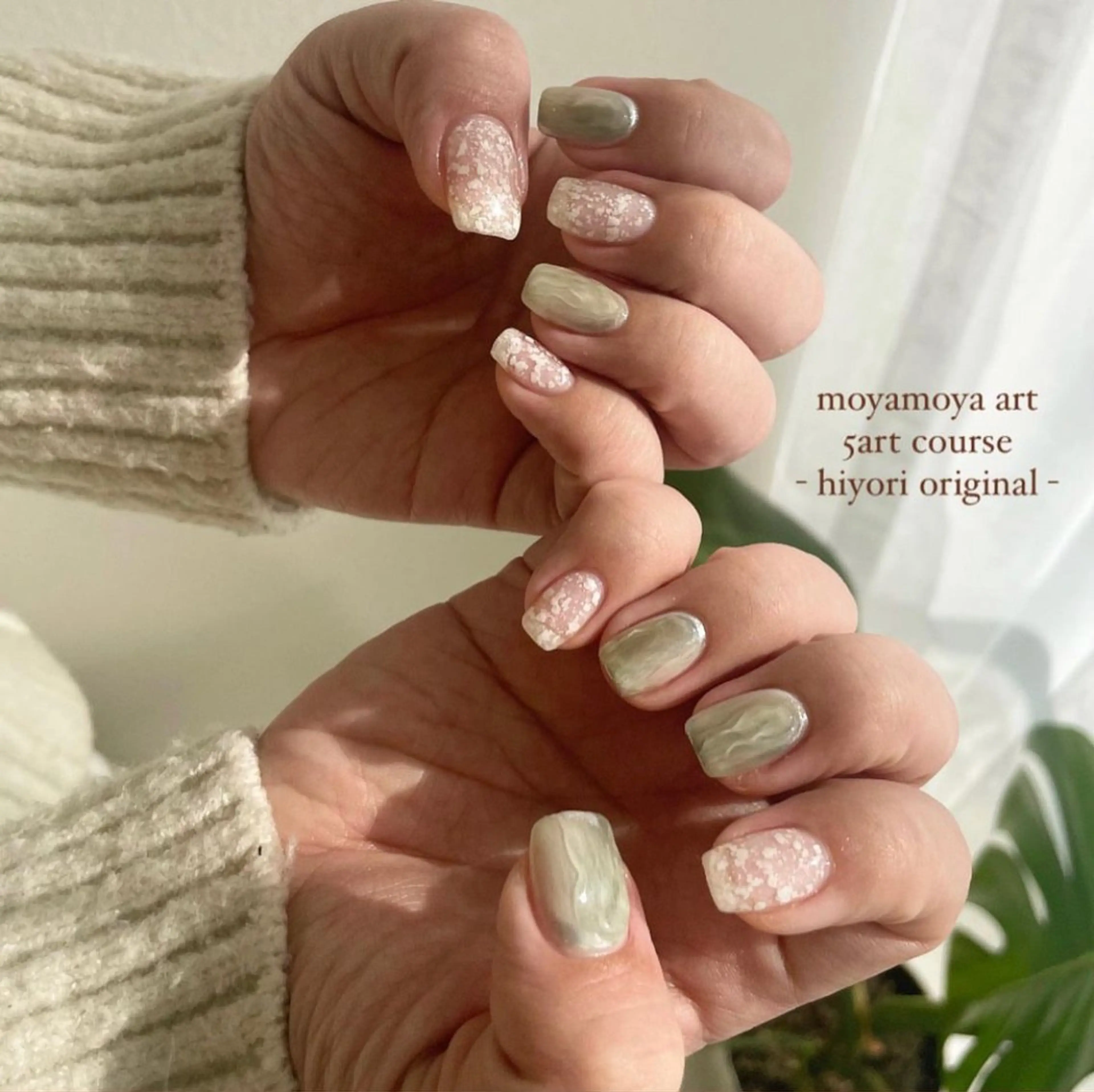 ネイル ニュアンスネイル ハンドネイル pétit hiyoriのネイルデザイン