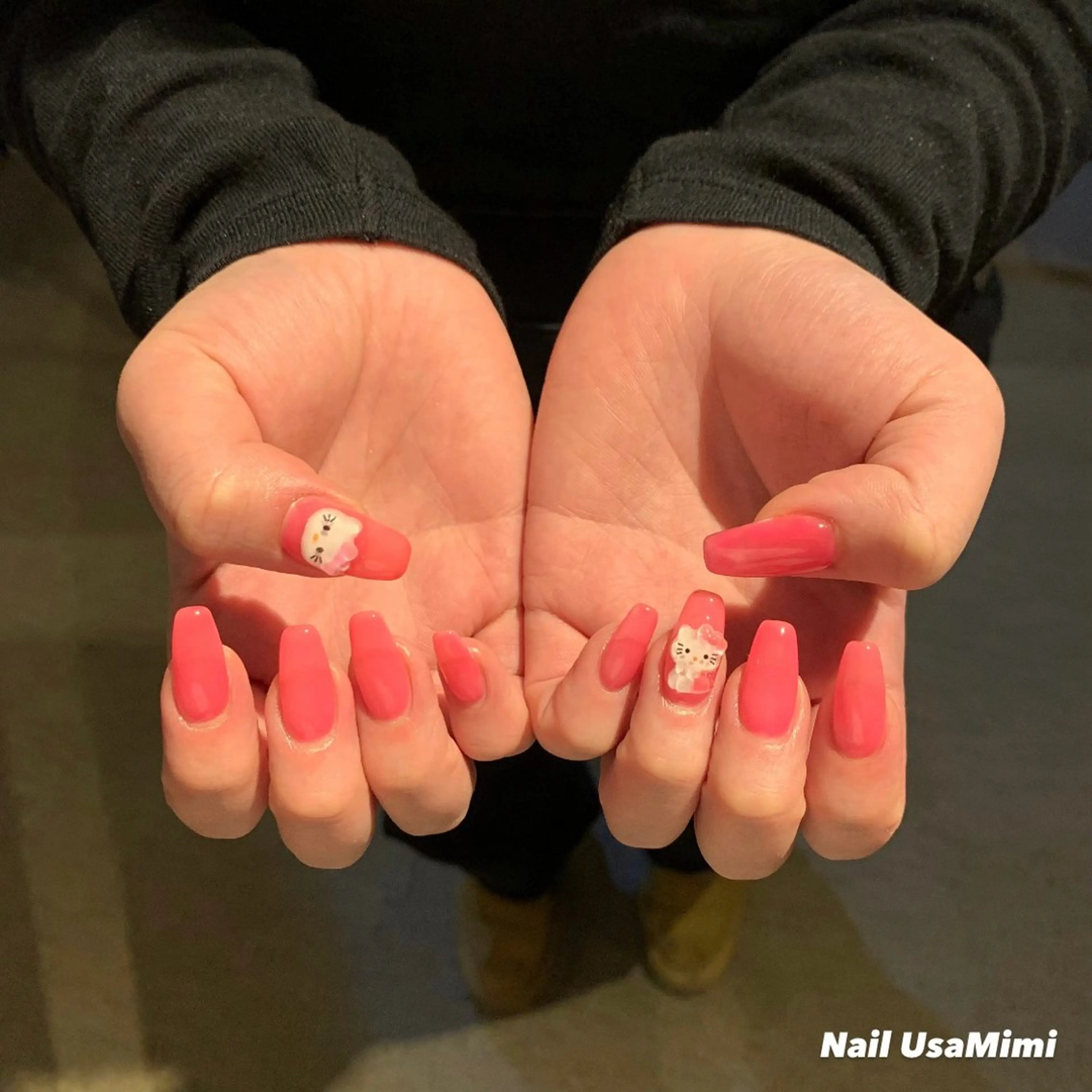 ネイル ジェルネイル キラキラネイル ワンカラーネイル パラジェル シンプルネイル NAIL DOT STUDIO堺筋本町のネイルデザイン