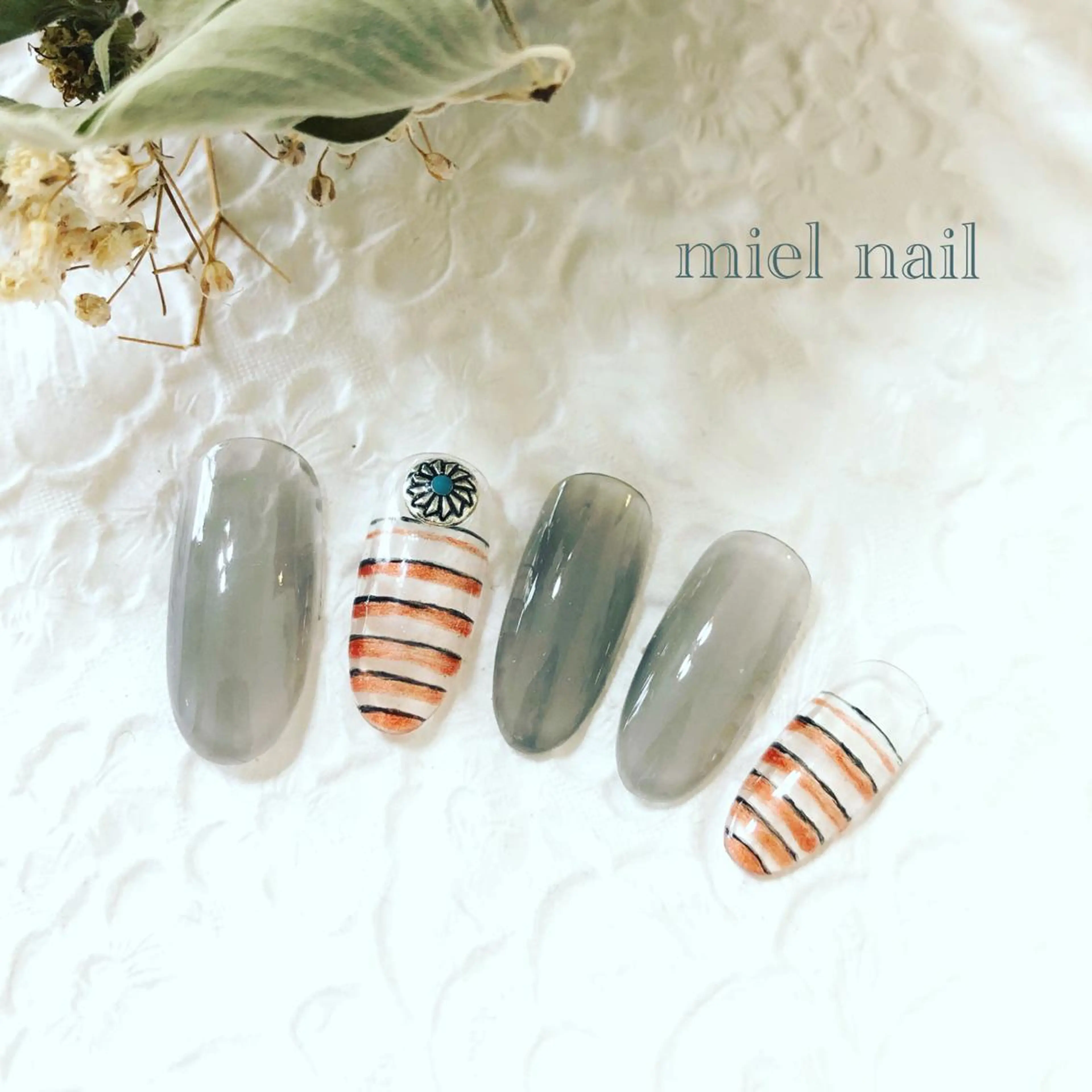 ネイル ハンドネイル miel nailのネイルデザイン