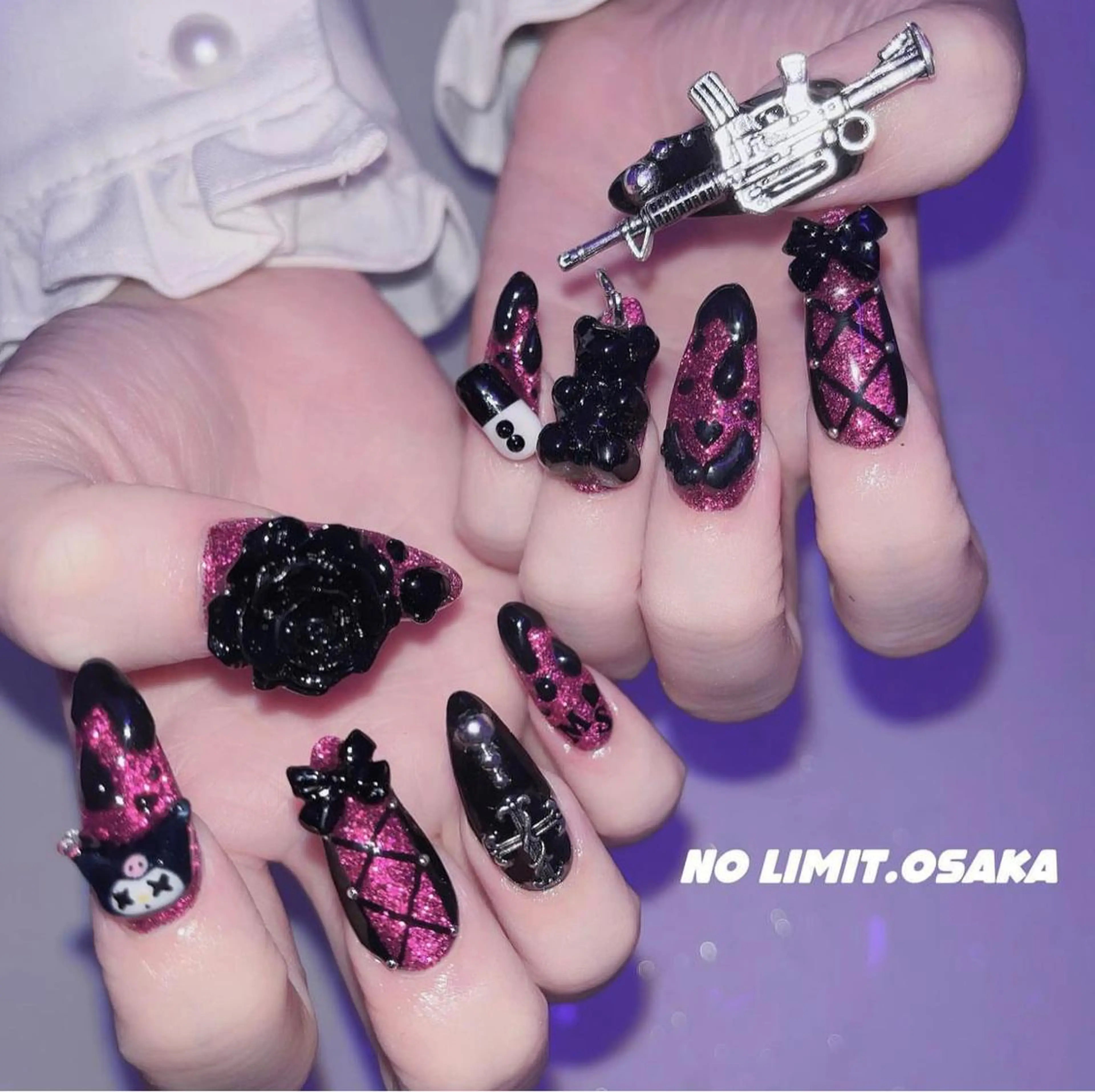 ネイル NOLIMIT Jr Nailistのネイルデザイン