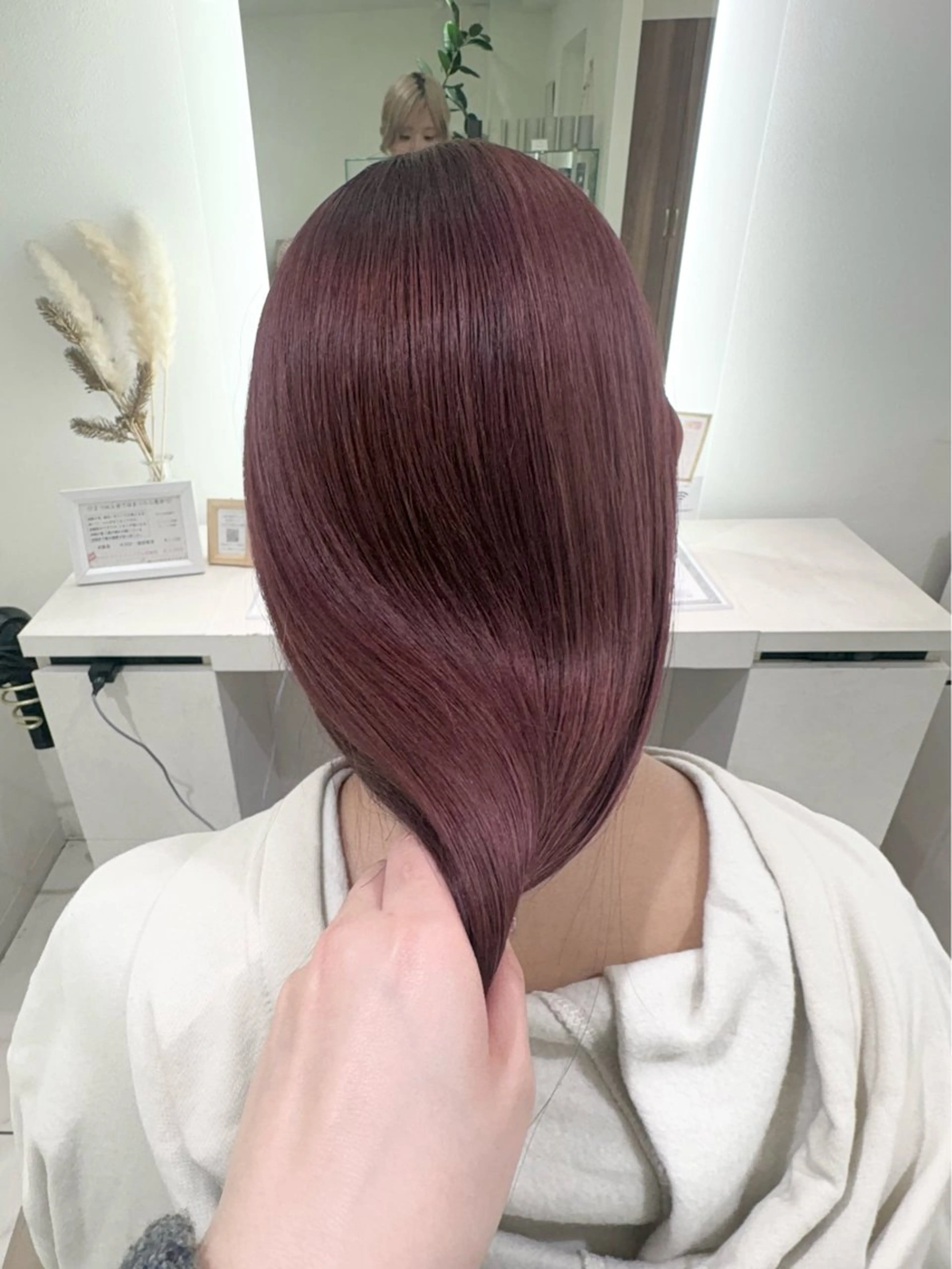 カラー 透明感カラー ヘアカラー トリートメント 大宮ブリーチ×髪質 改善カラー/Meguのヘアスタイル