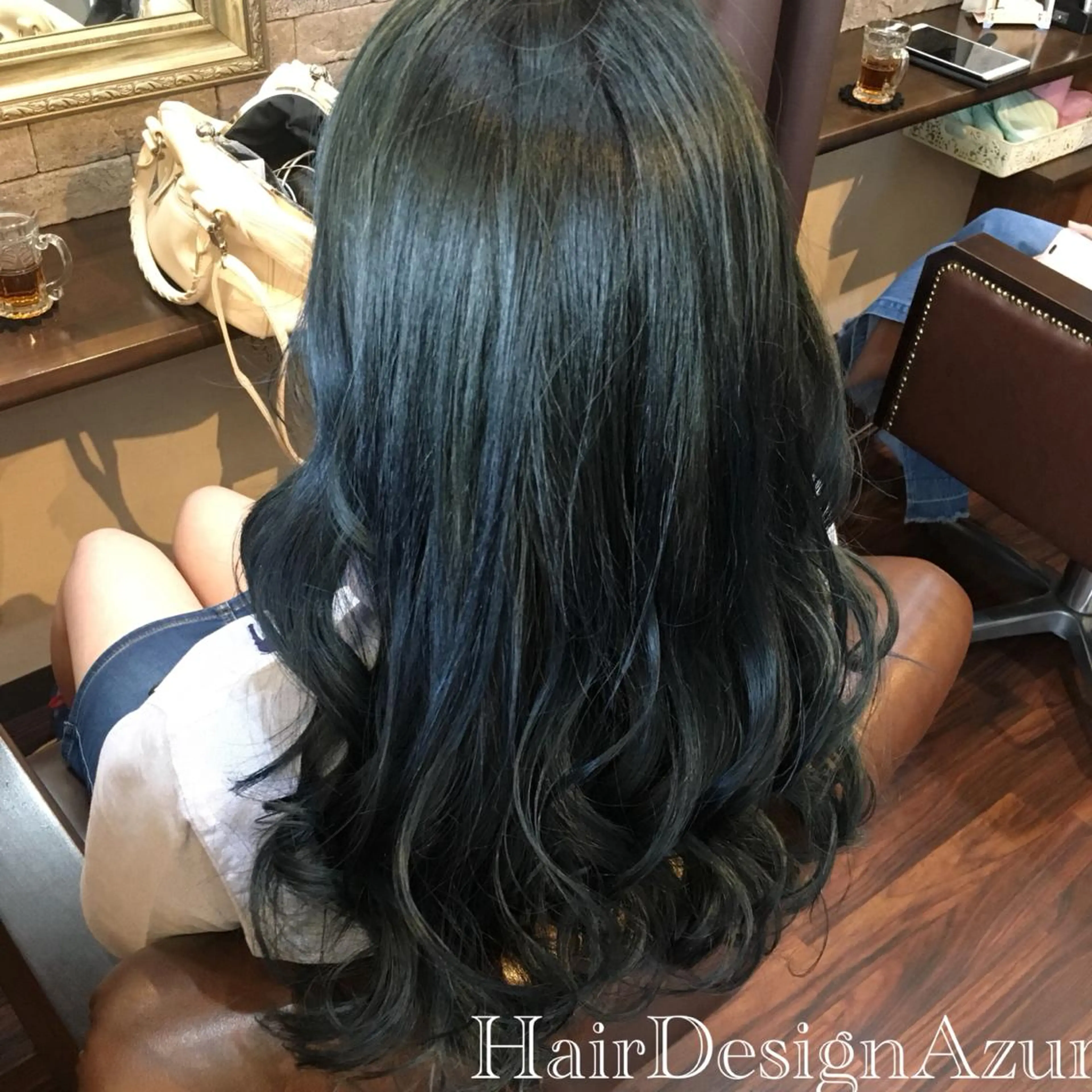 ロング カラー HairDesign Azurのヘアスタイル