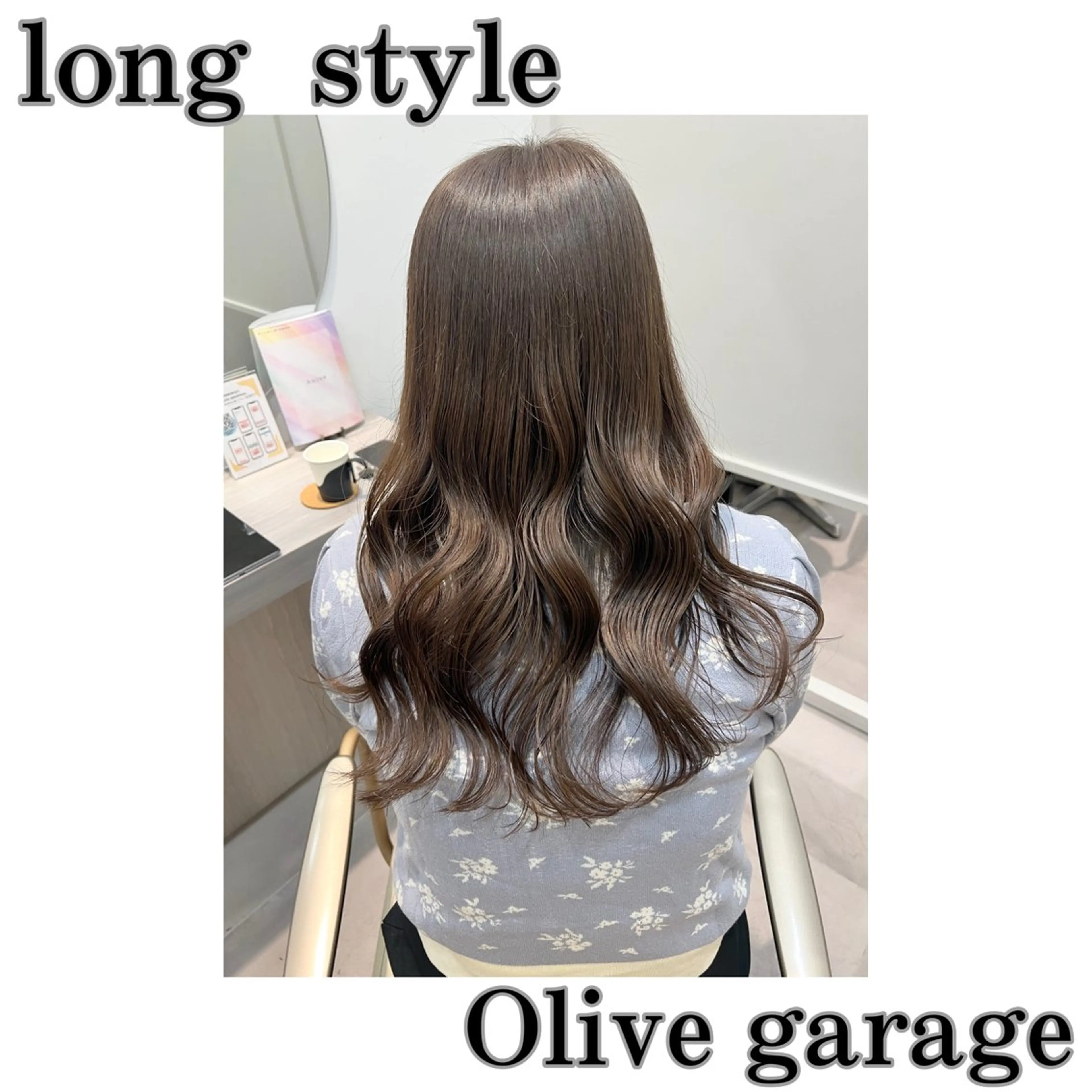 ロング ロング カット ヘアカラー トリートメント 🌱ボブ／艶髪／ 縮毛矯正🌱茉奈のヘアスタイル