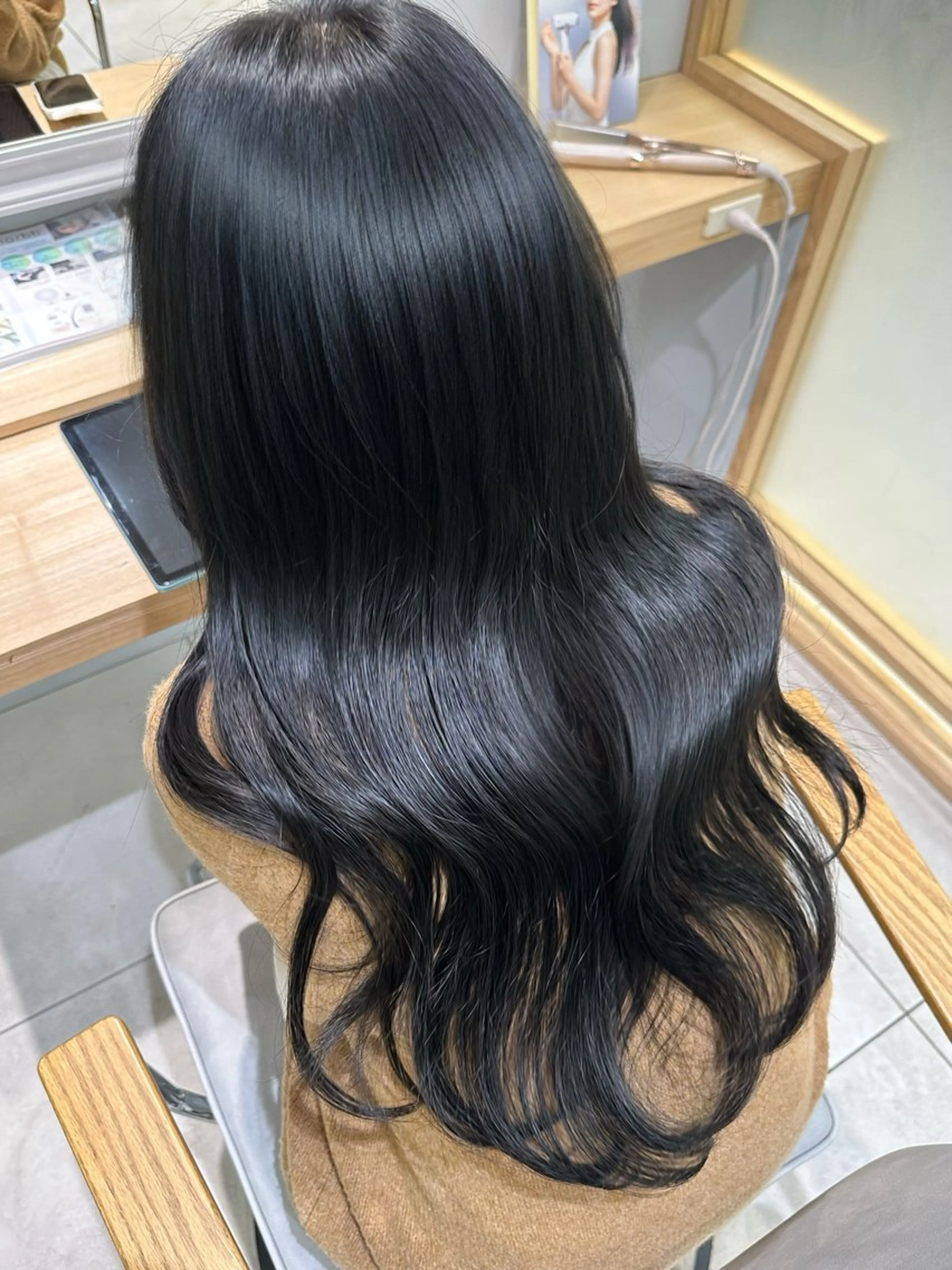 ロング カラー ヘアカラー 艶カラー/ マツエクrisa🎀のヘアスタイル