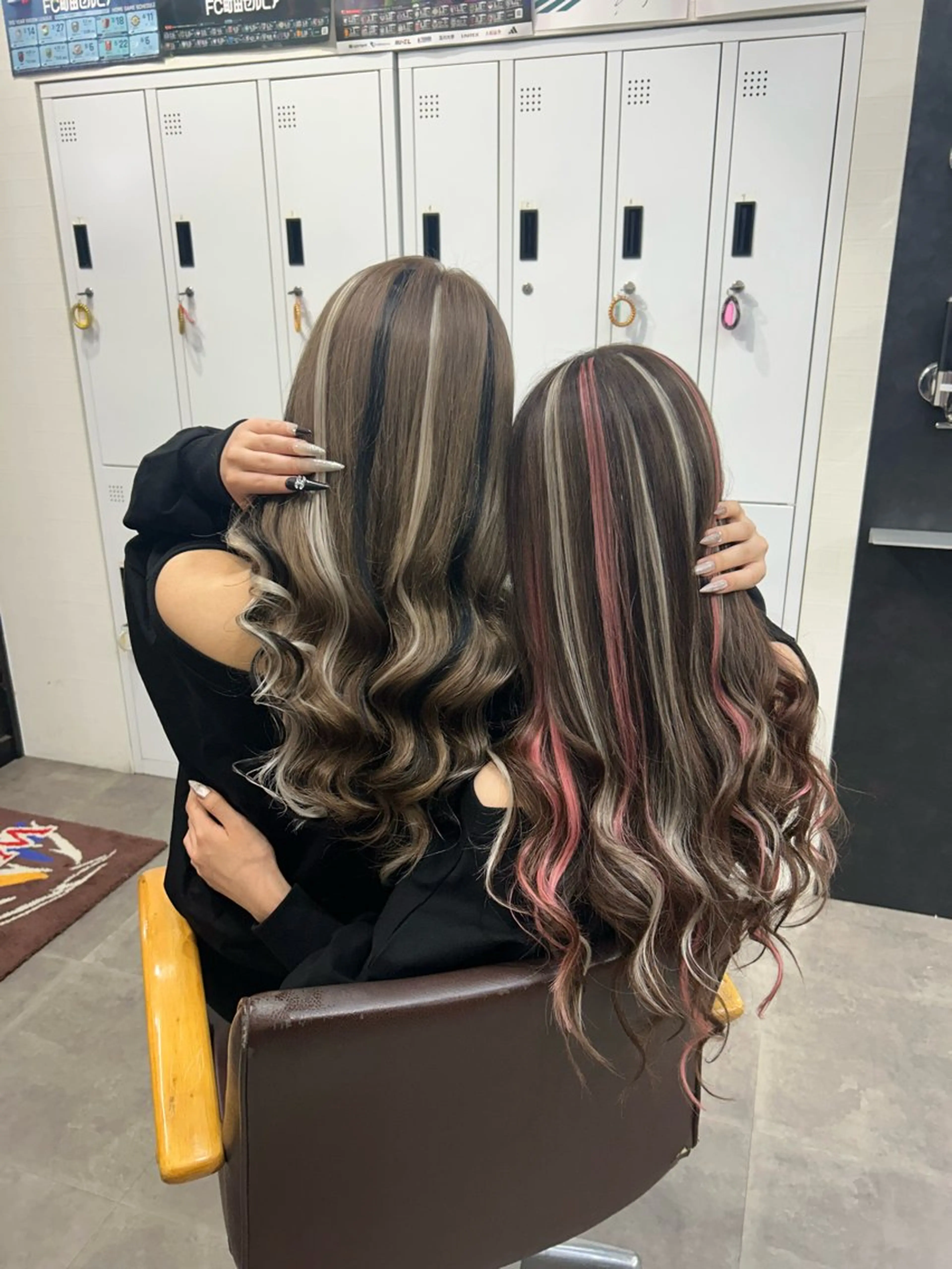 🩶大人気menu🩶ロング料金なし❌ワンカラー×エクステ×カット🪽の写真