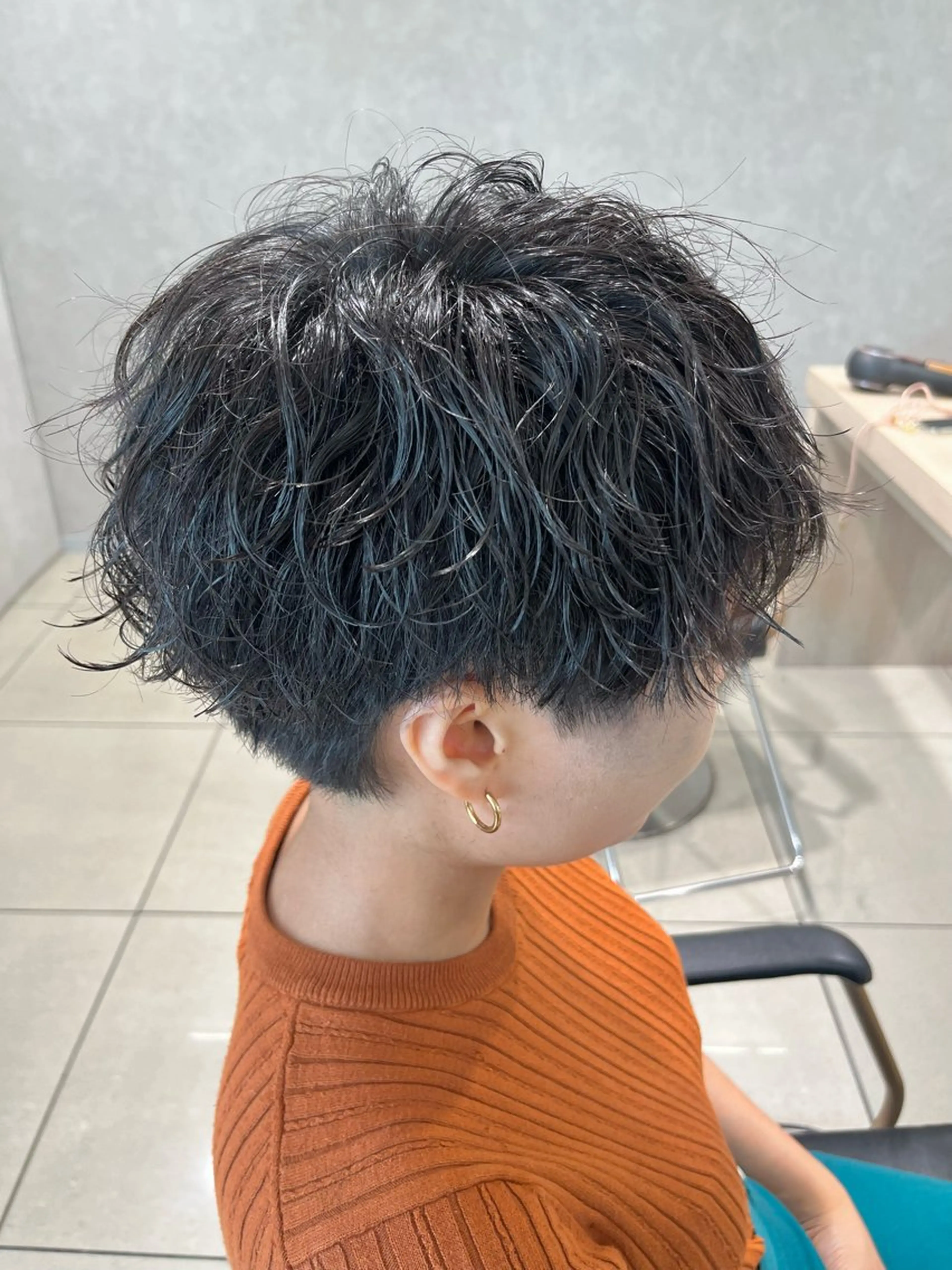ショート パーマ ハンサムショート ショートヘア カット パーマ トリートメント 巖本 真希のヘアスタイル