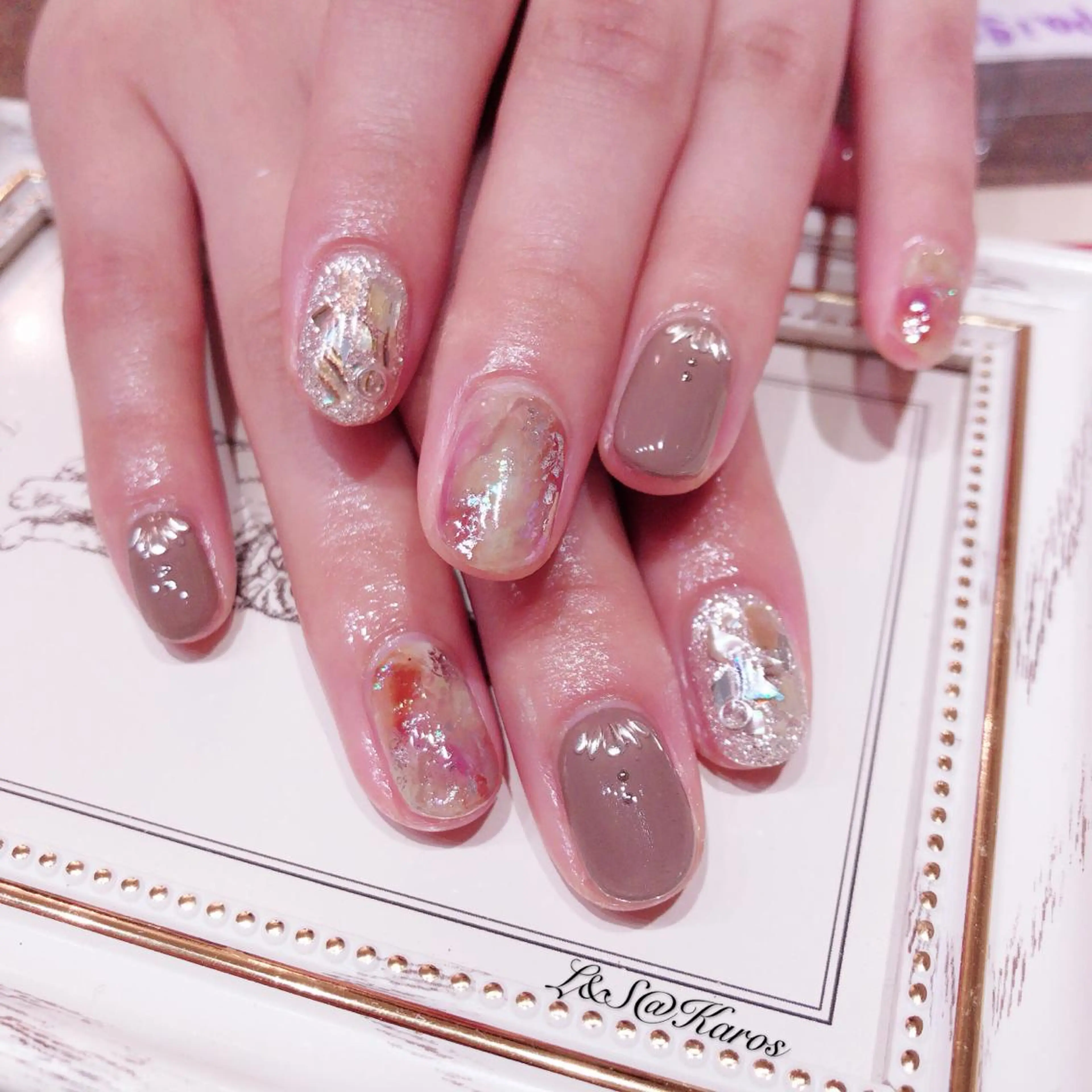 ネイル ハンドネイル L&S@ Karosのネイルデザイン