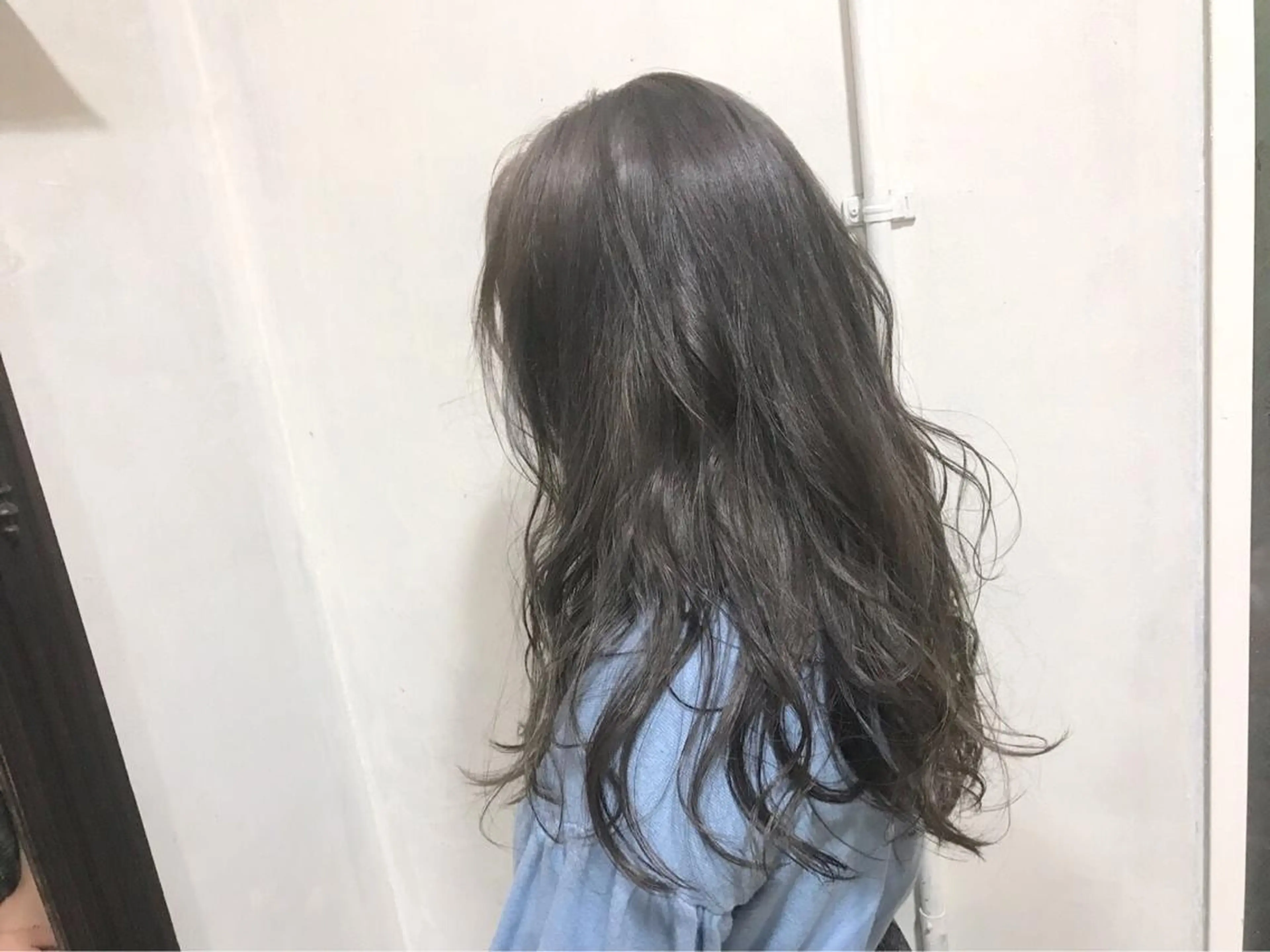 ミディアム カラー パーマ ヘアアレンジ ミニボブ/ブリーチ 🌈MISATOのヘアスタイル