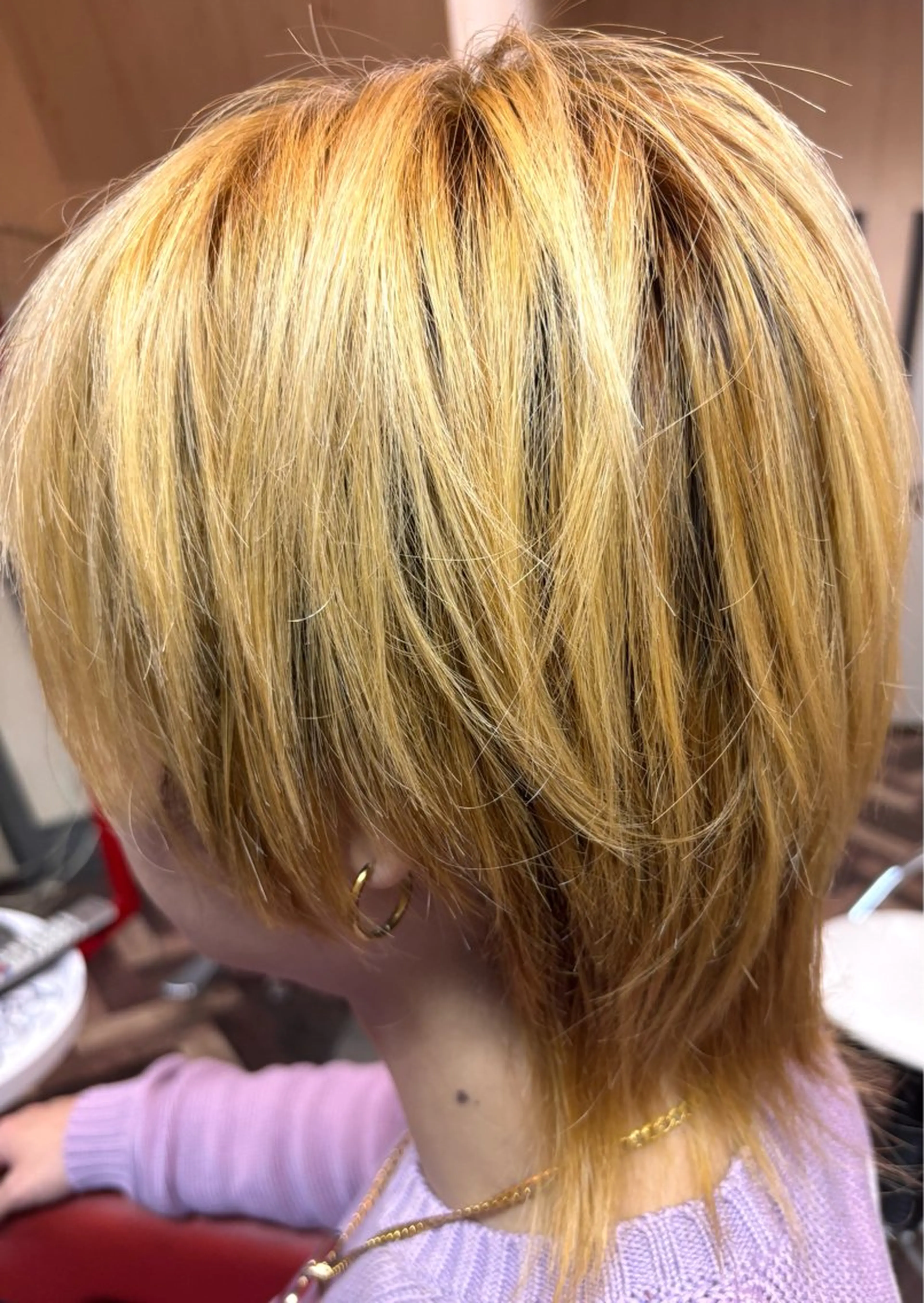 ショート カラー タカダ ユウキのヘアスタイル