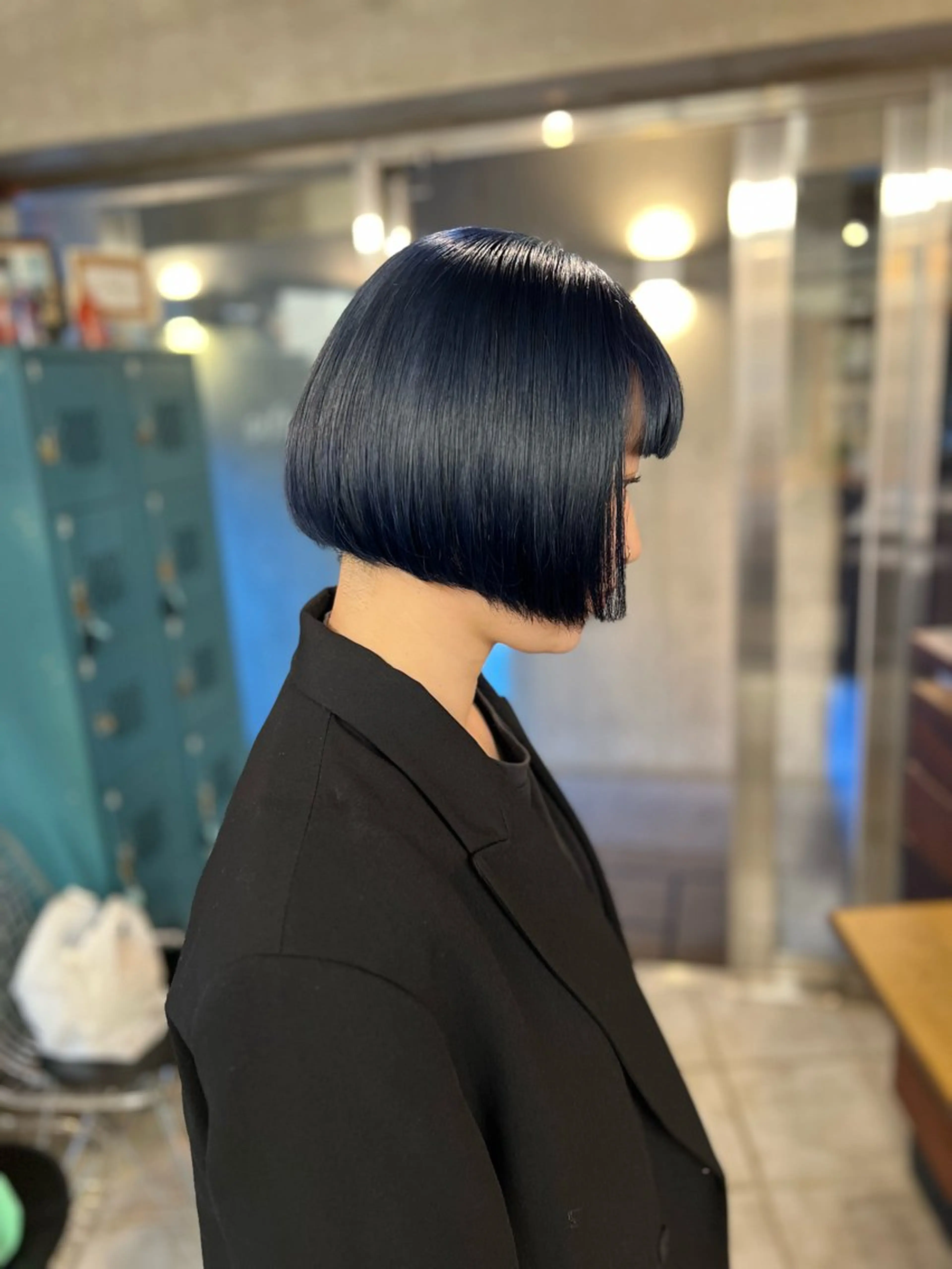 ショート ヘアカラー 土田かほ/本日🈳 透明感カラー🍃のヘアスタイル