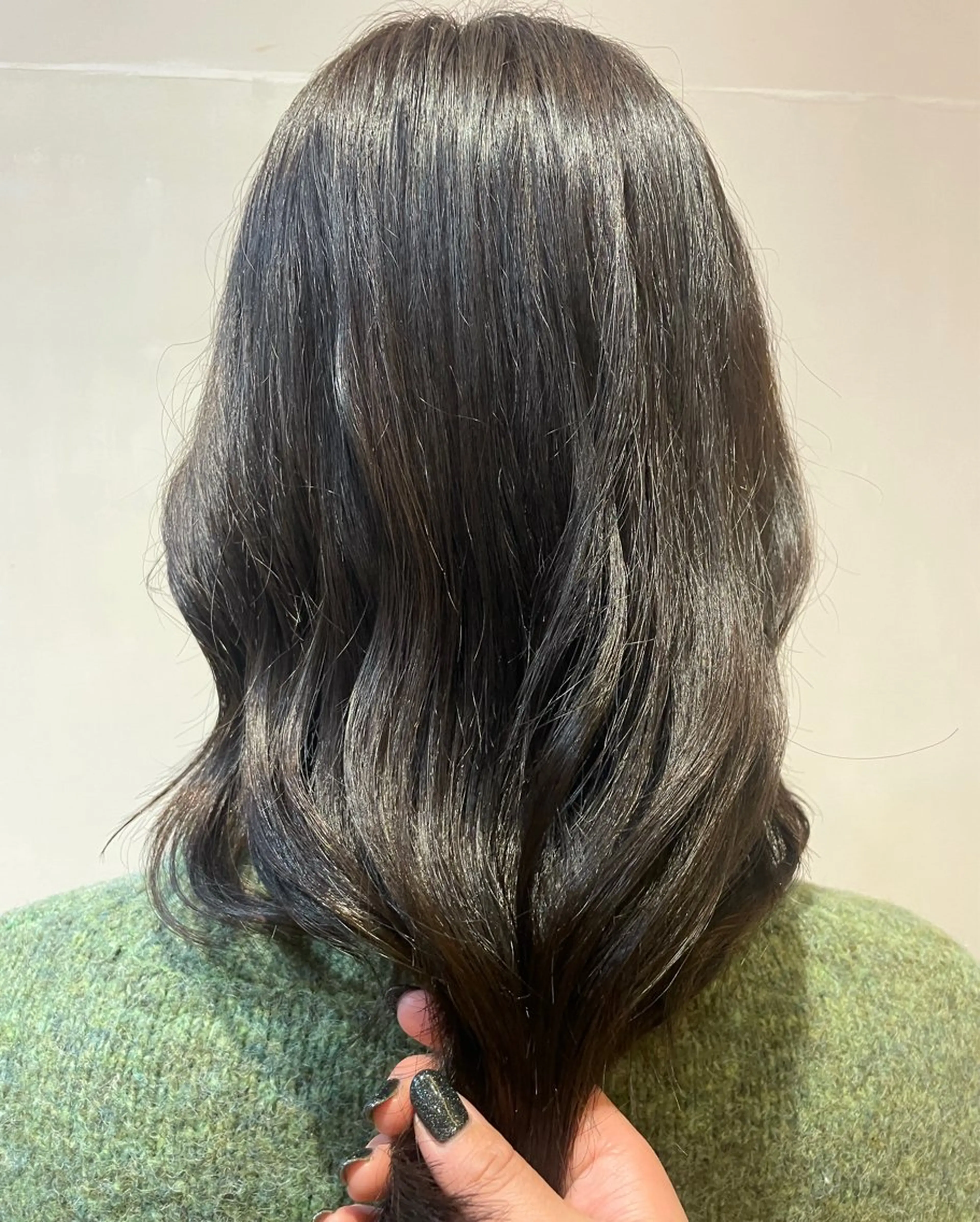 ミディアム ⚪️マナエ⚪️ ／学芸大学のヘアスタイル