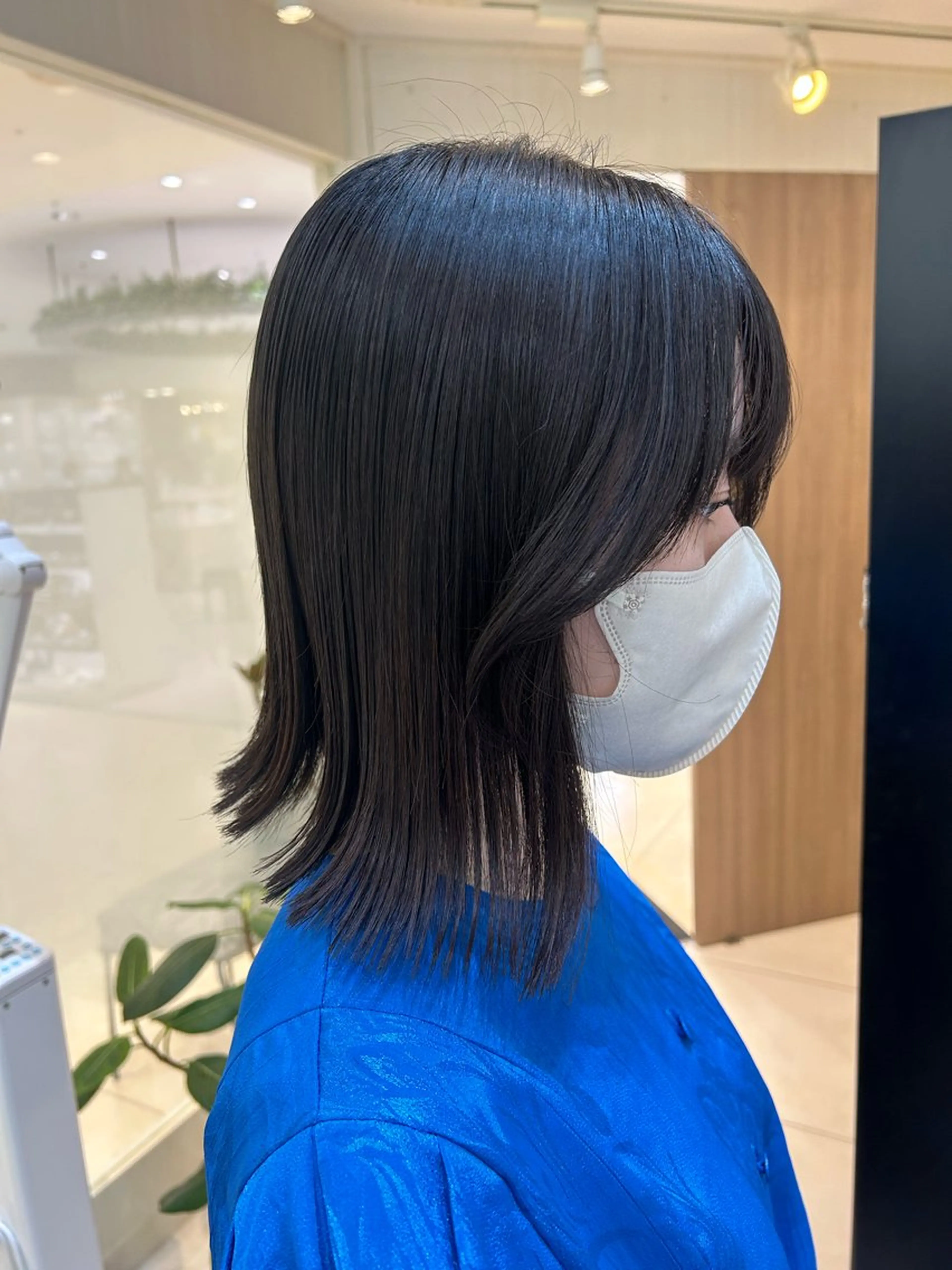 ミディアム 縮毛矯正/髪質改善/ 艶髪ササキナツミのヘアスタイル