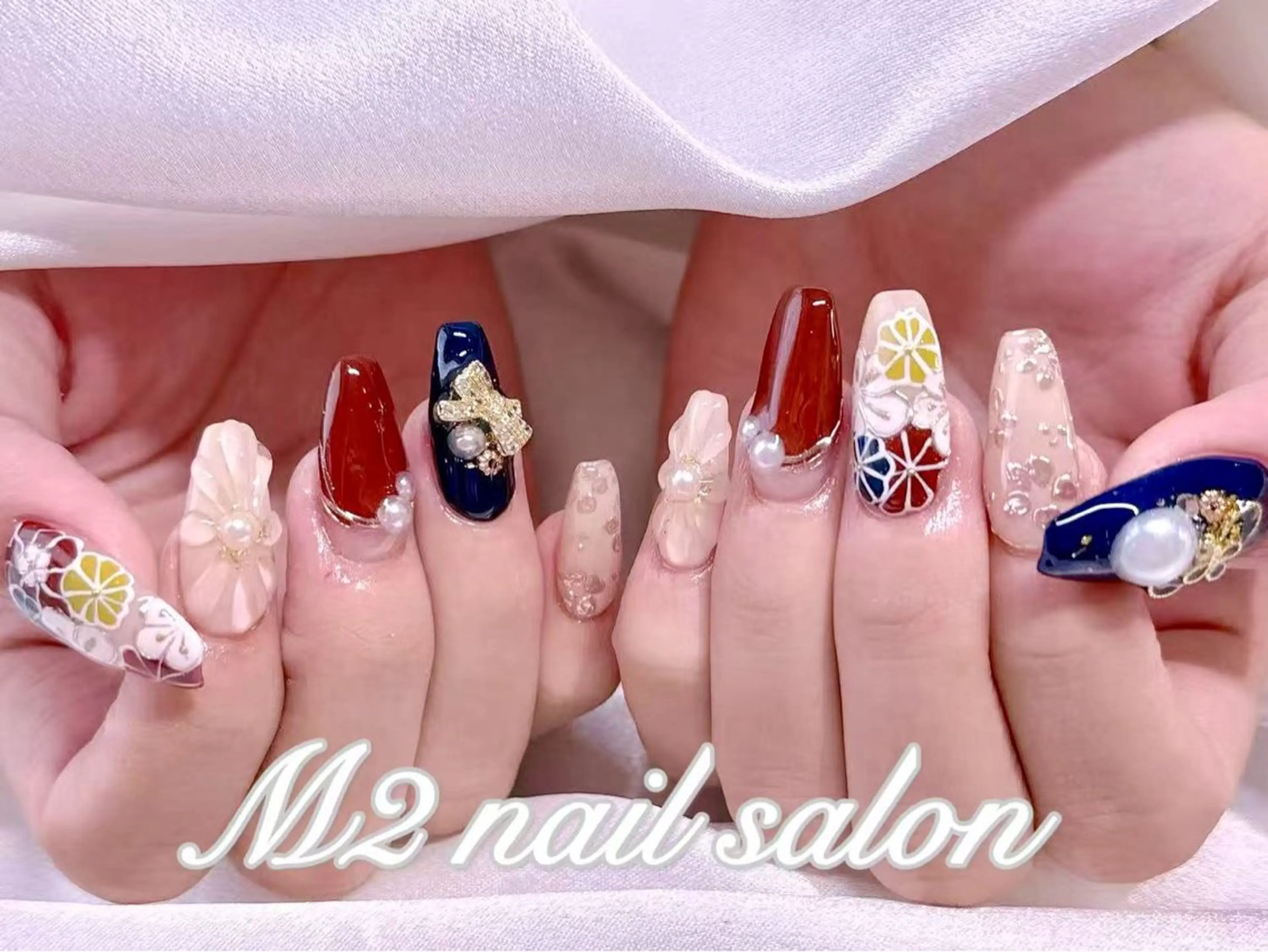 ネイル ハンドネイル エムズ エムズのマツエク・マツパデザイン