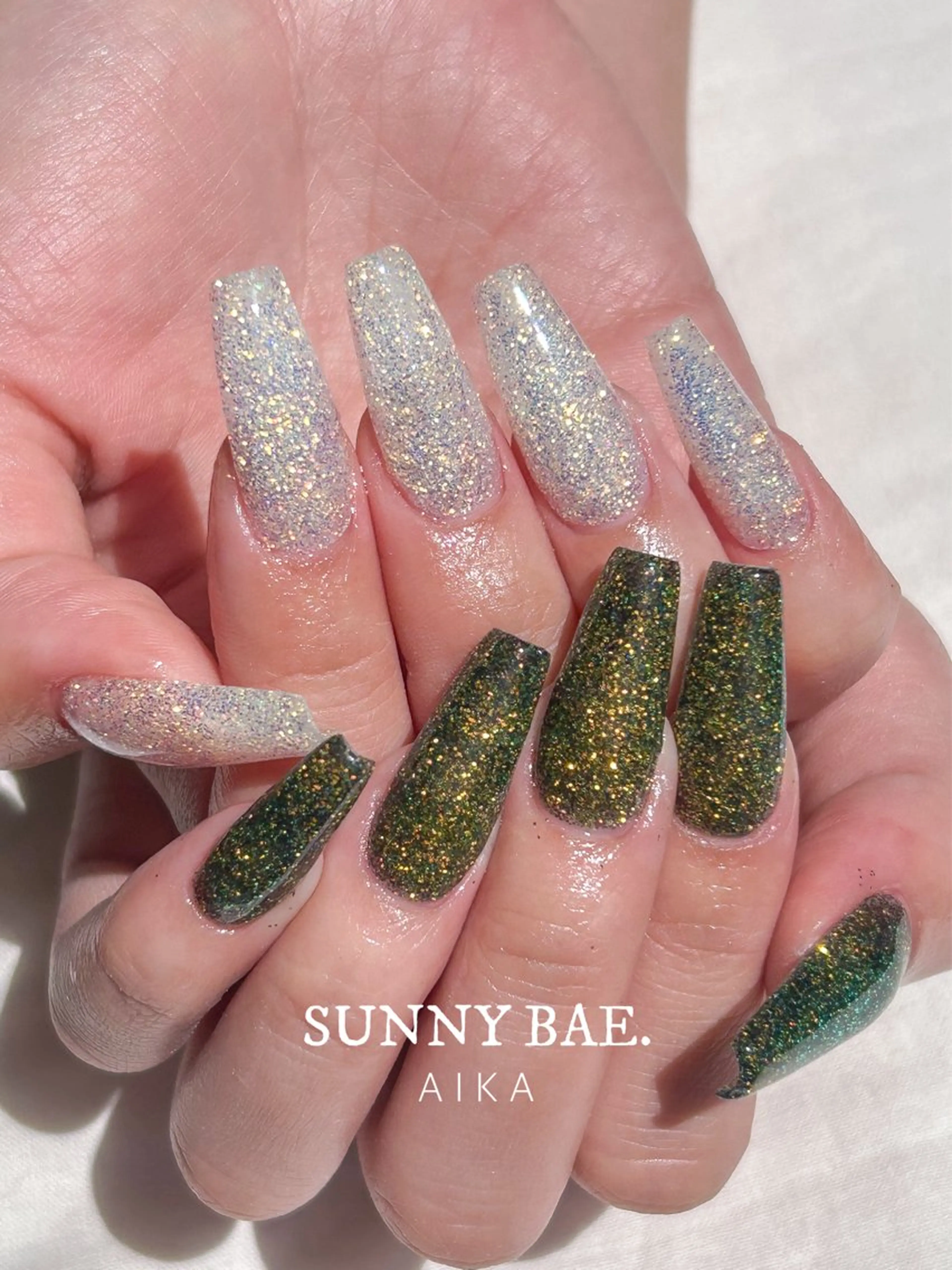 ネイル ロングネイル ワンカラーネイル スカルプネイル Made By AIKAのネイルデザイン