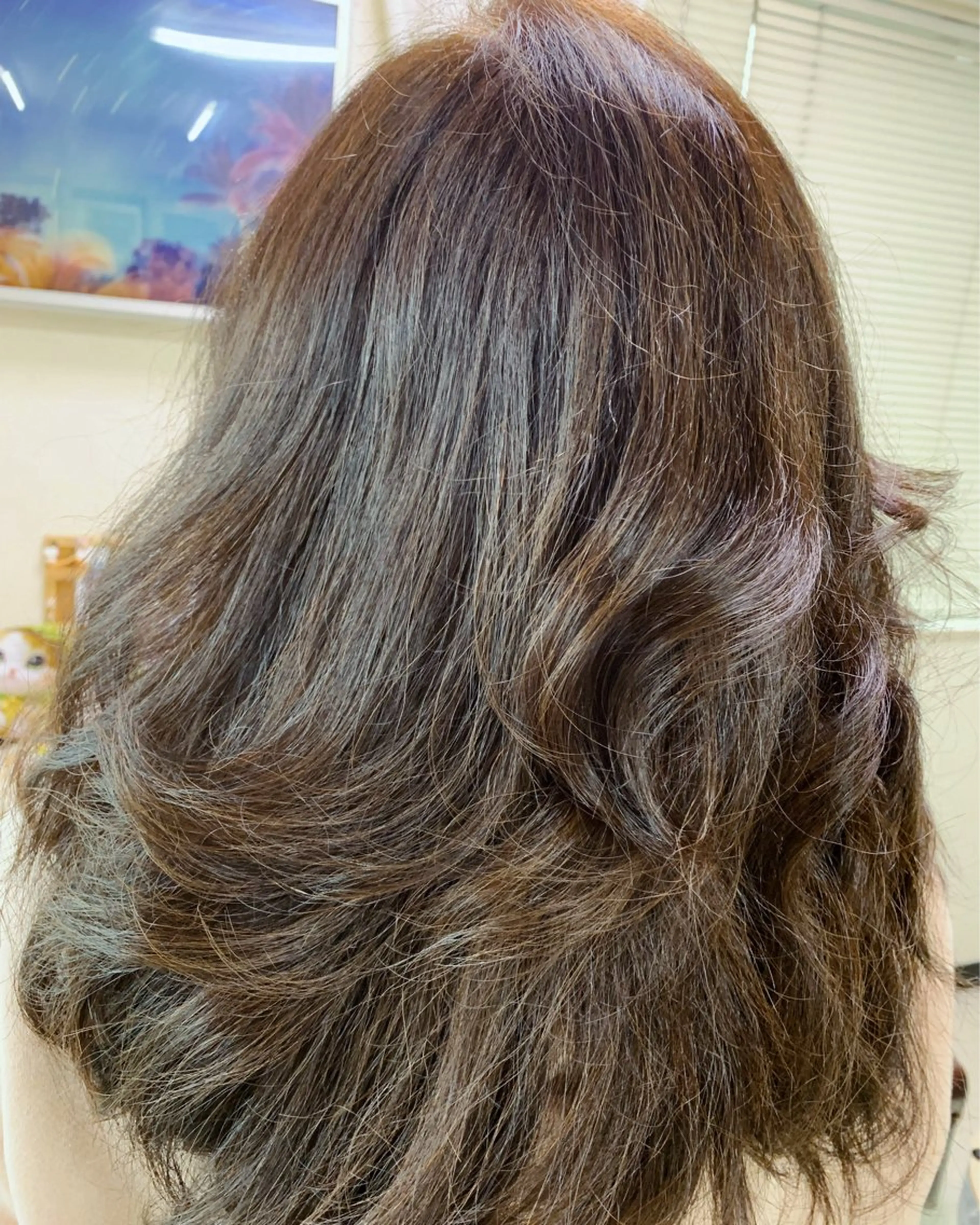 カラー 竹内 秀美のヘアスタイル