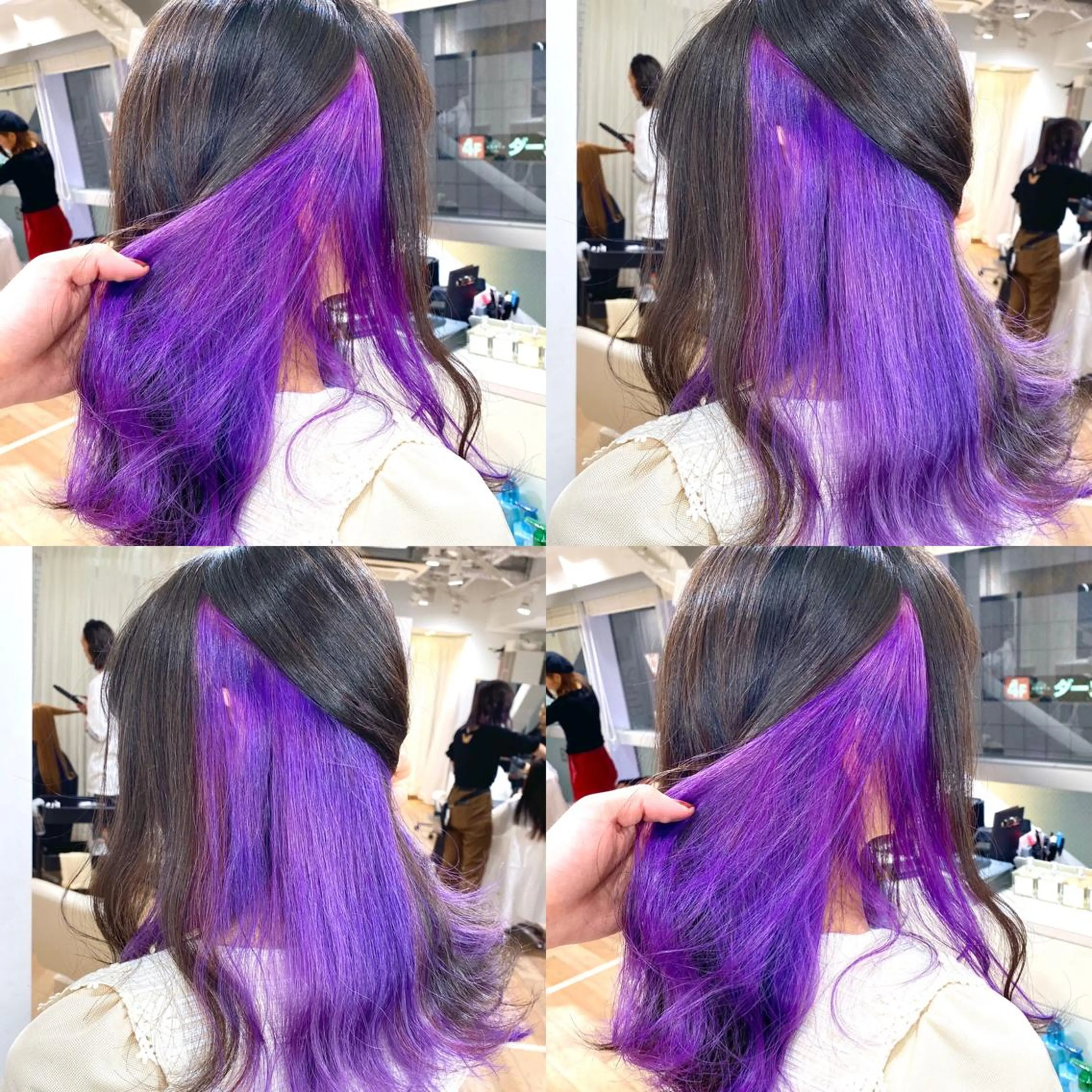 ミディアム カラー 🌙HIZUKI🌙 ハイトーン 艶髪のヘアスタイル