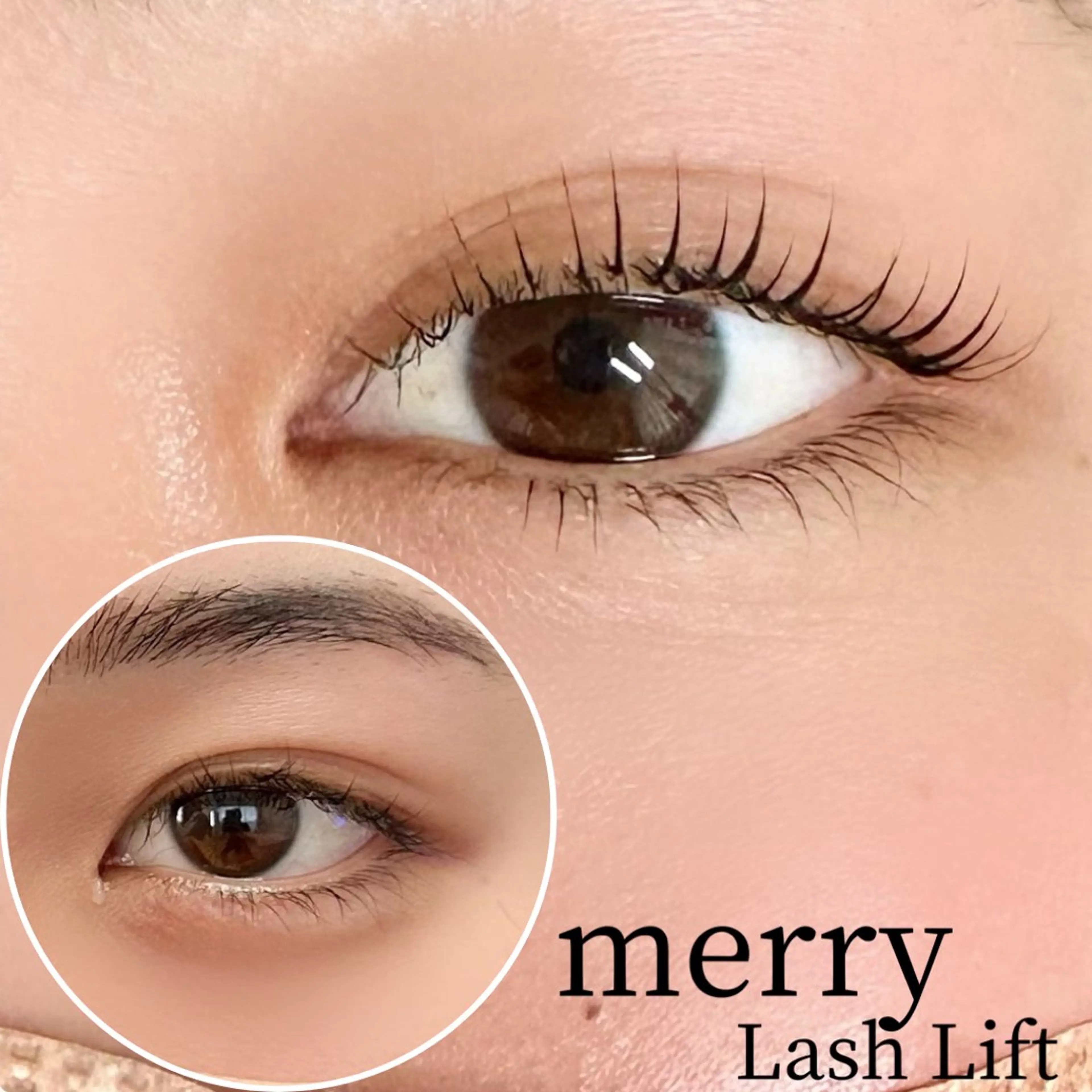マツエク・マツパ merry Lash Liftのマツエク・マツパデザイン