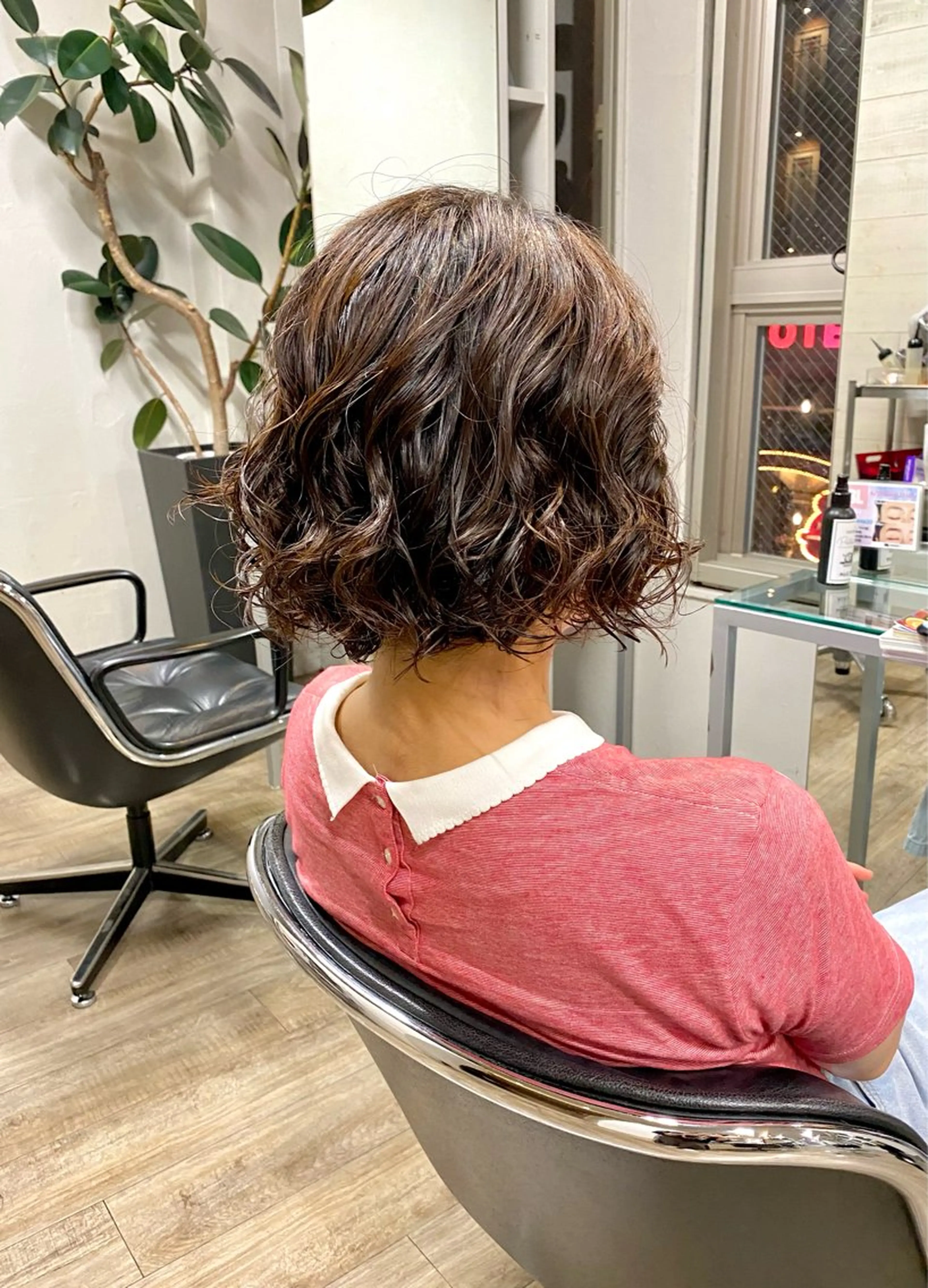 ショート パーマ アレンジ指名 no.1✨ｈａｋｏのヘアスタイル
