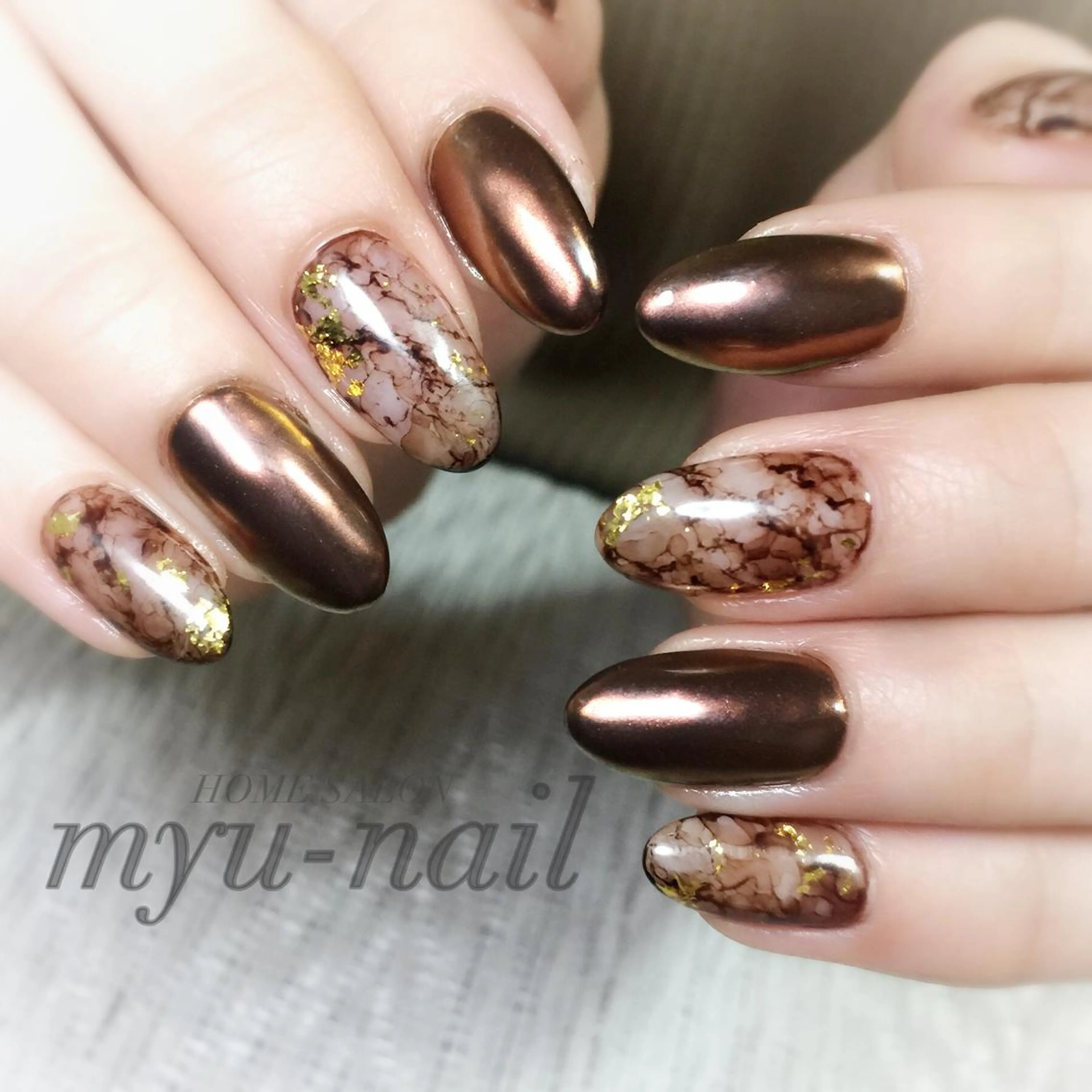 ネイル ホームサロン myu-nailのネイルデザイン