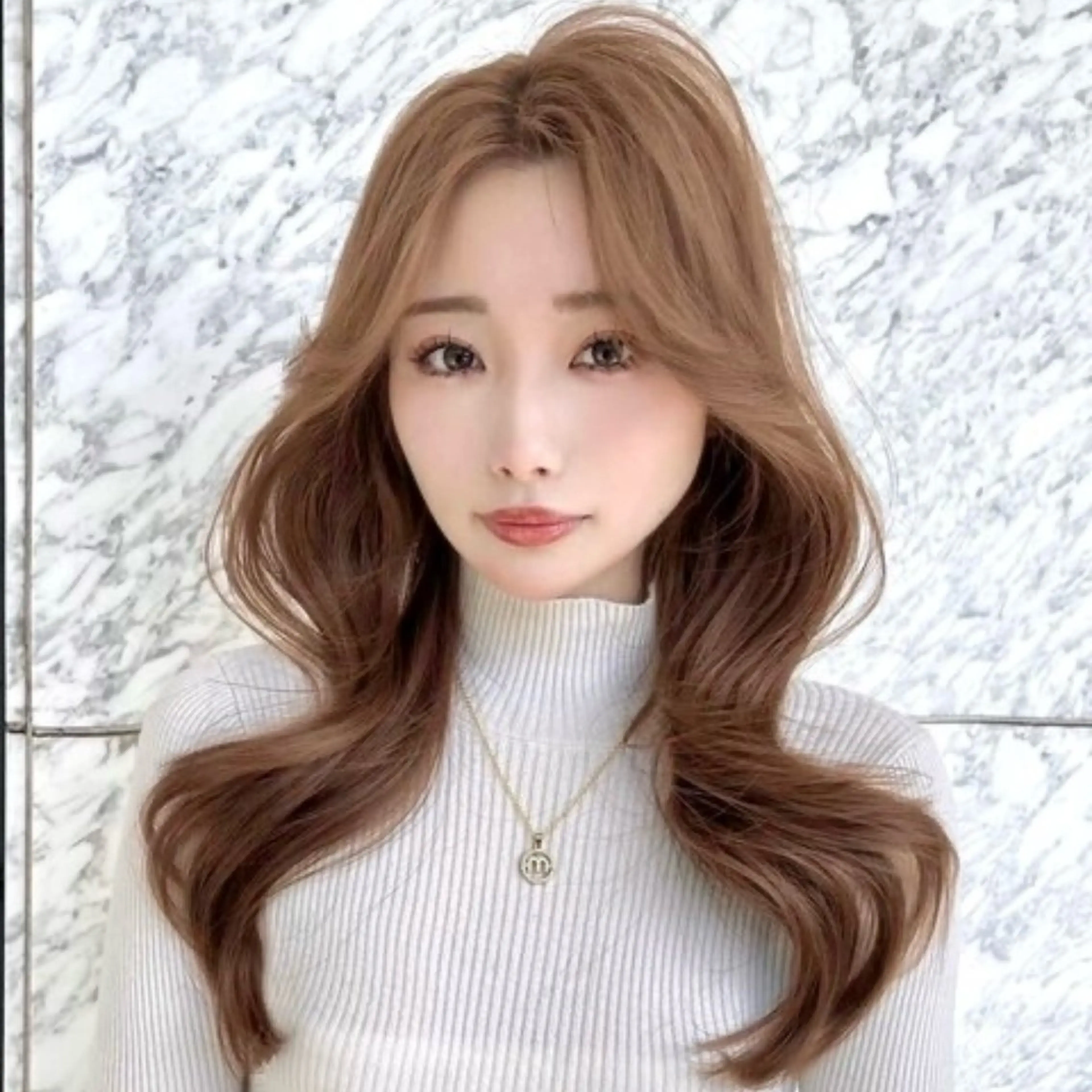 セミロング カット トレンドレイヤー No.1/KOHEIのヘアスタイル