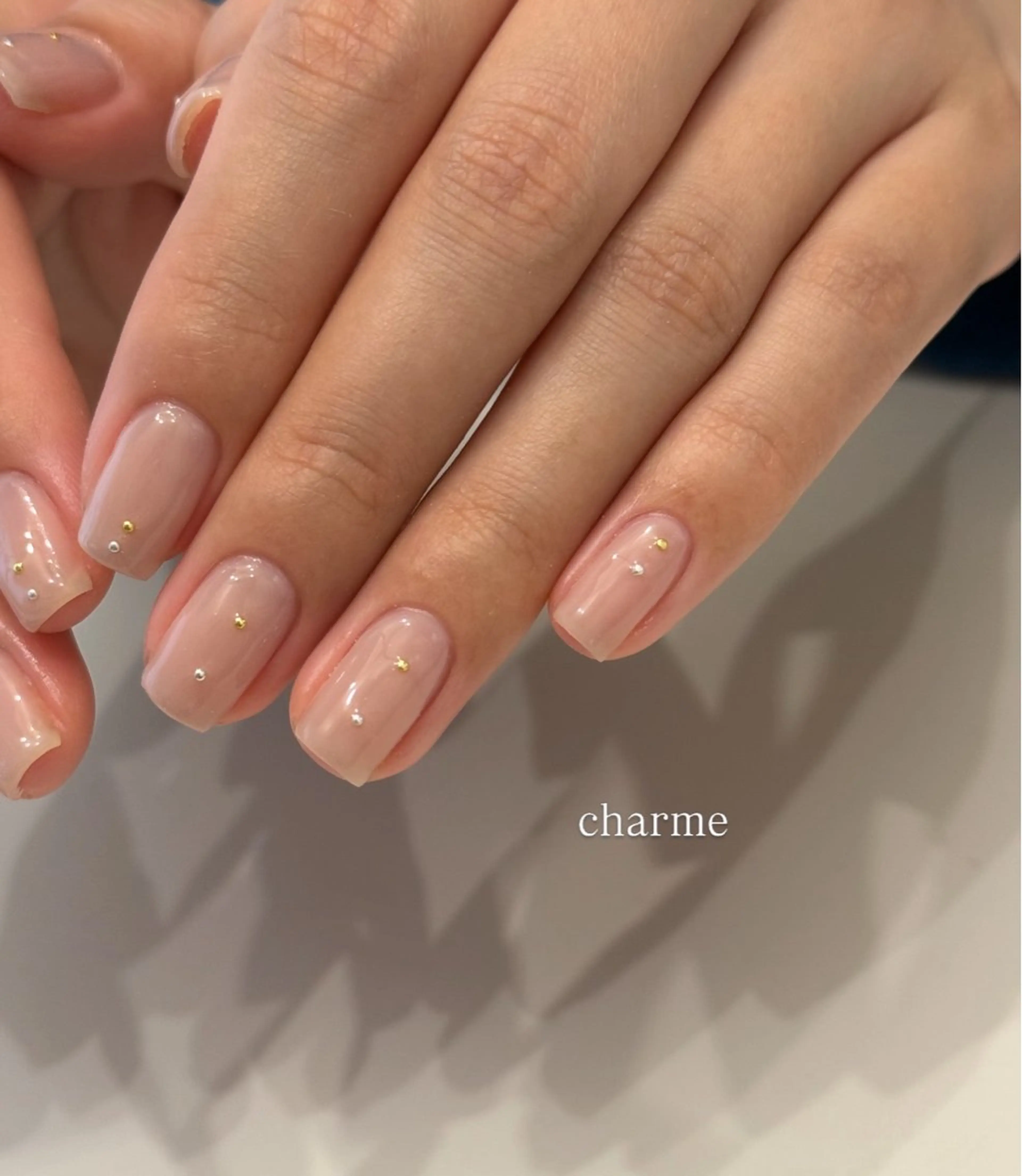 ネイル ハンドネイル フットネイル nailsalon charmeのネイルデザイン
