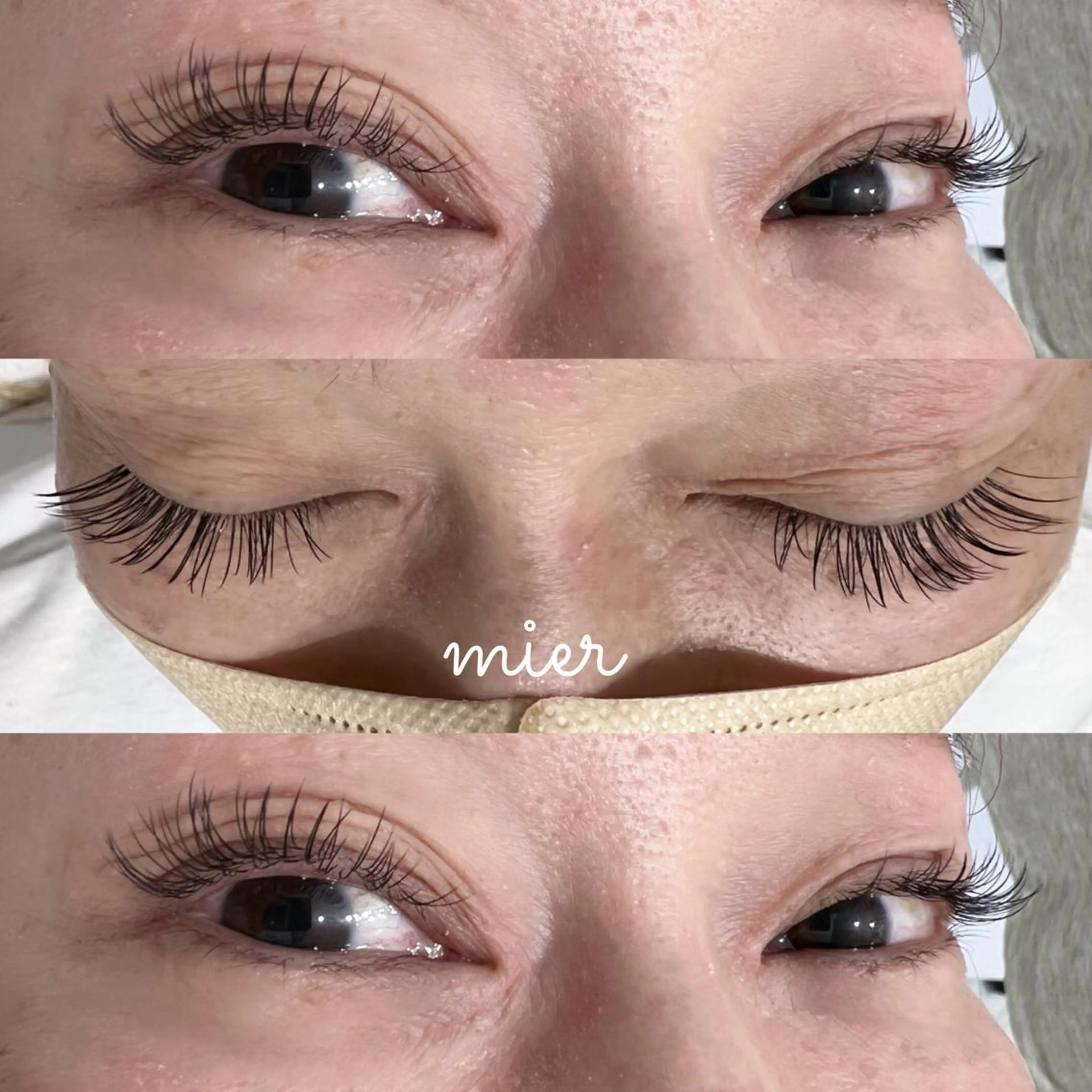 マツエク・マツパ フラットラッシュ ナチュラル Mier所属・太田 莉菜のマツエク・マツパデザイン