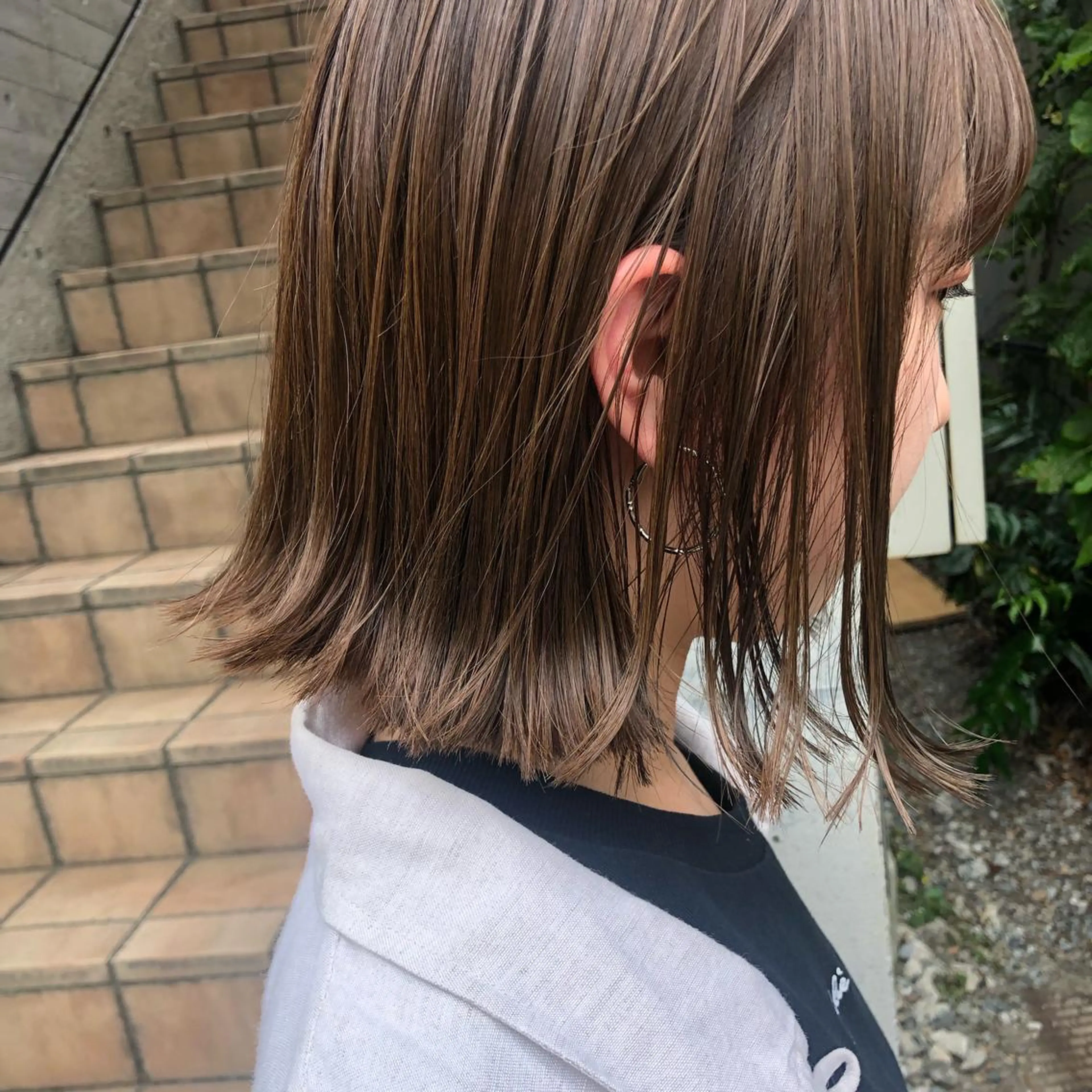 ショート カラー ヘアアレンジ ブリーチなし透け感/ マンツーマン/Ryoのヘアスタイル