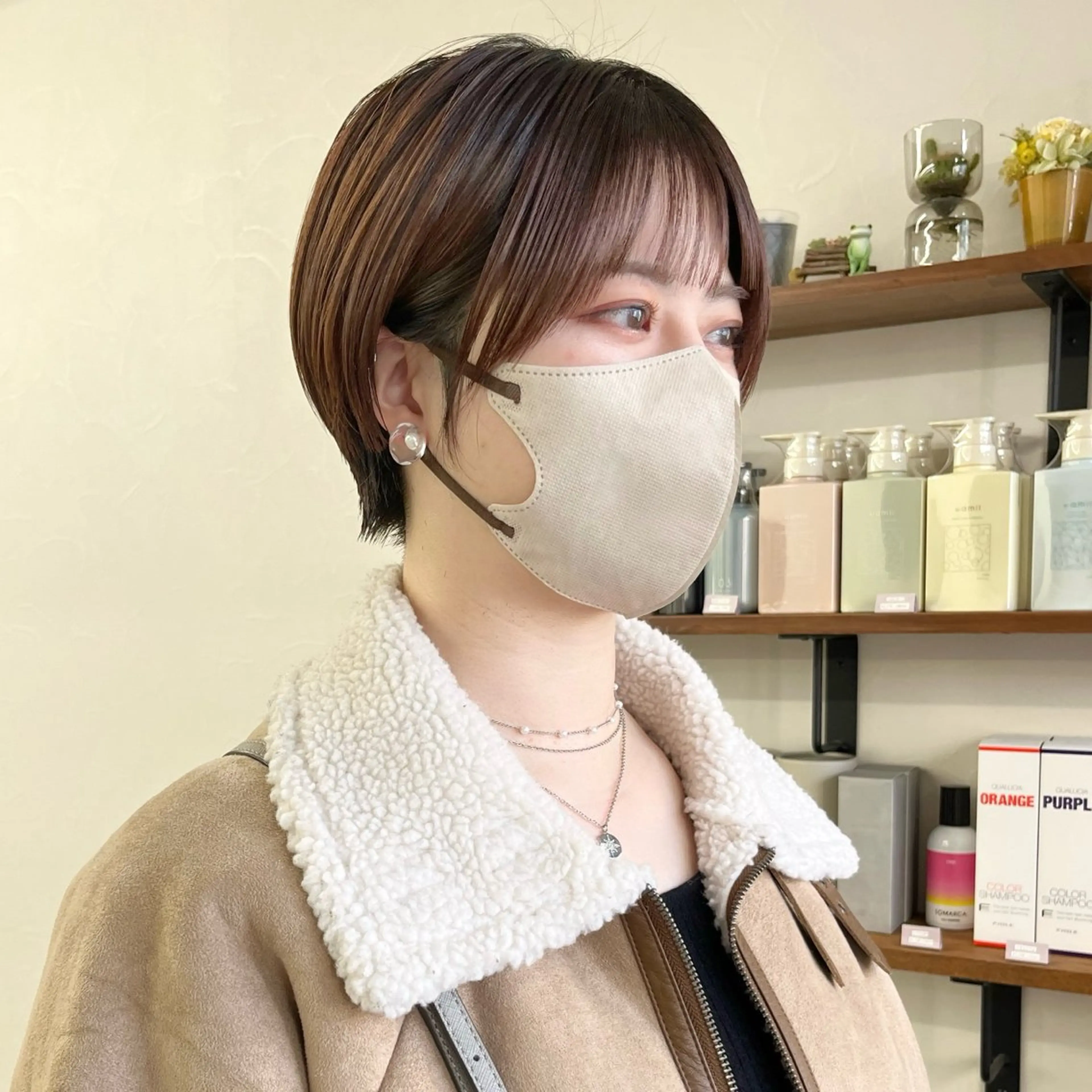 ショート ボブ 髪質改善 レイヤーカット 似合わせカット ショートヘア カット トリートメント 初めてのショート お任せください✂️のヘアスタイル