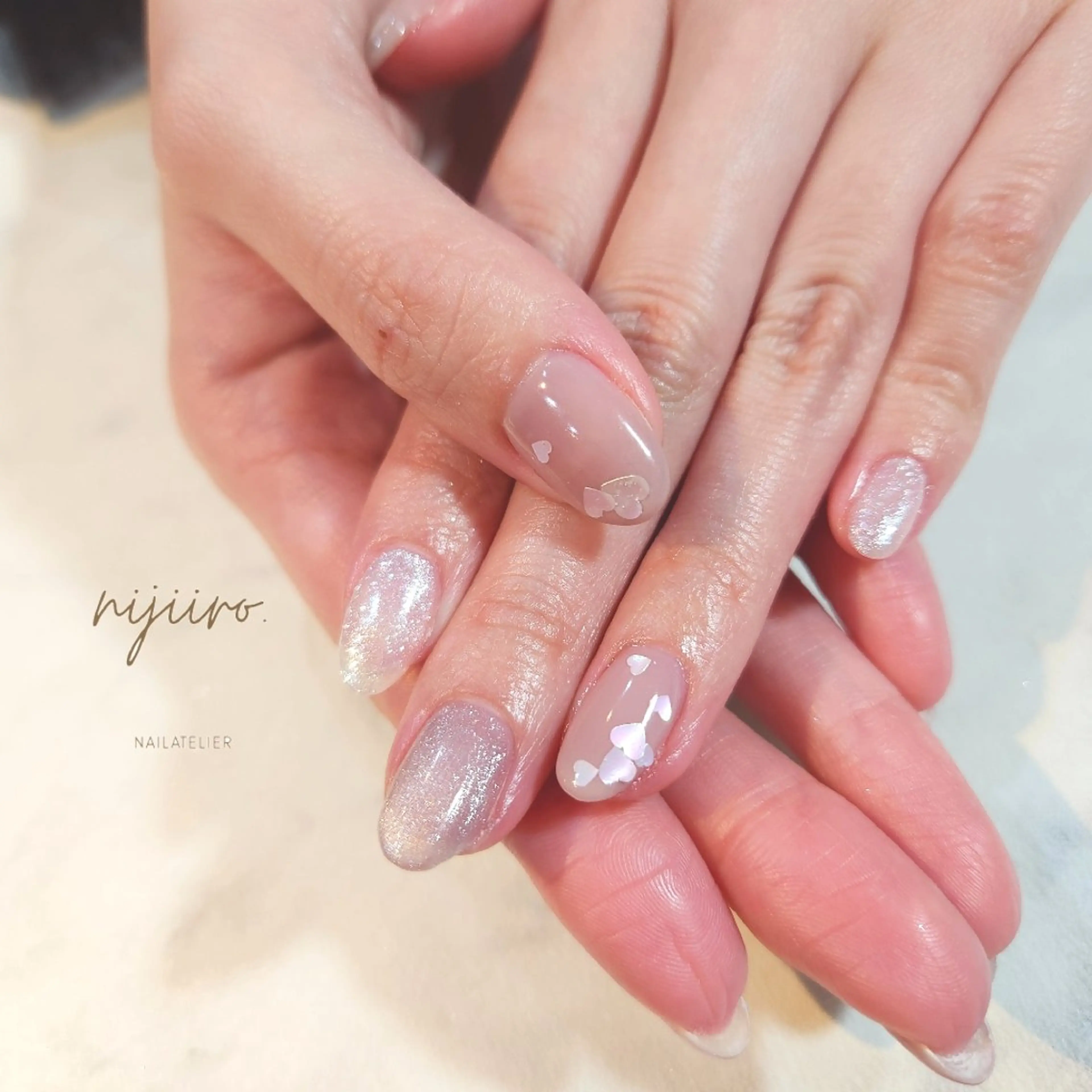 ネイル ハンドネイル nailatelier nijiiro.所属・nijiiro🌈 サトウのネイルデザイン