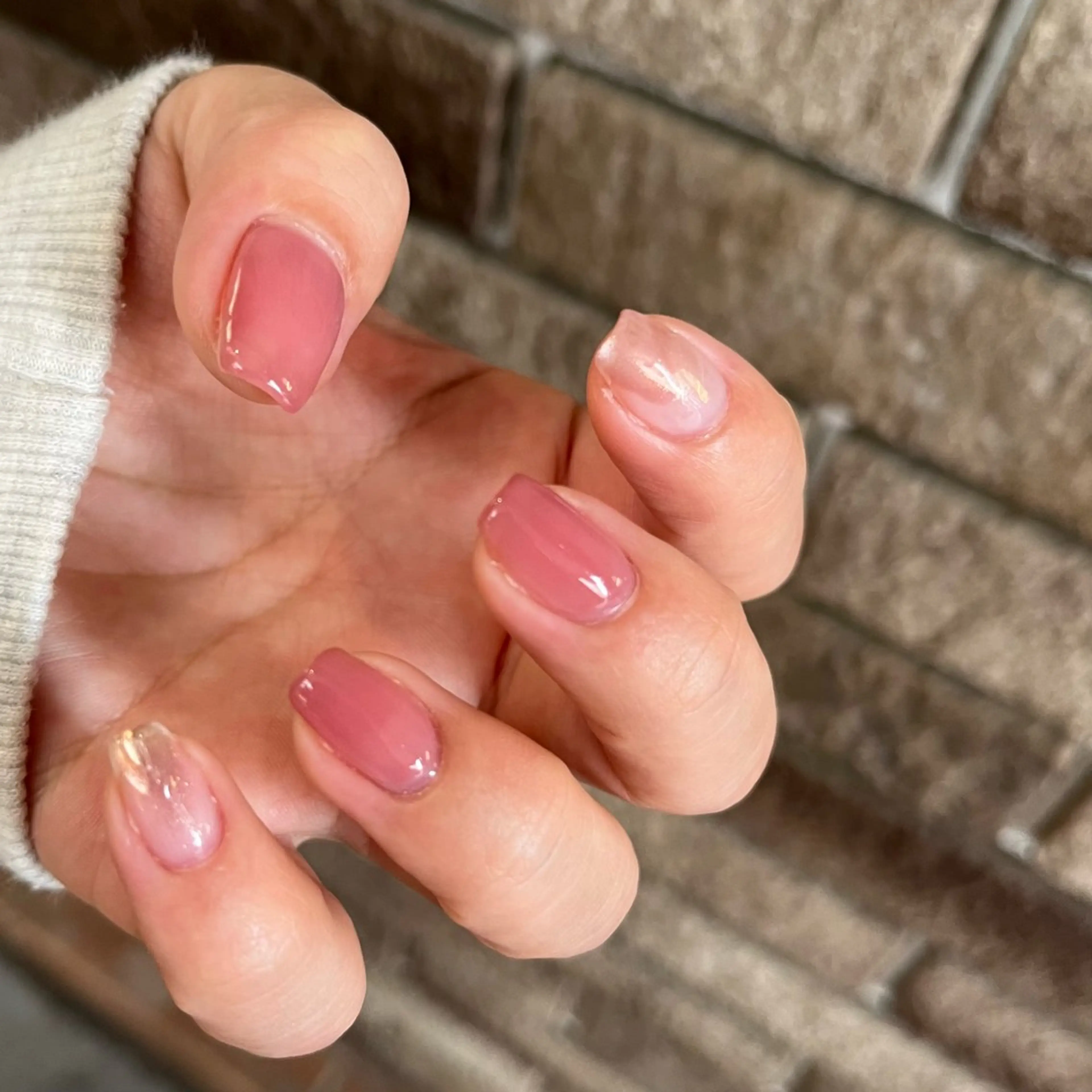 ネイル soa.Aika 自爪育成のネイルデザイン