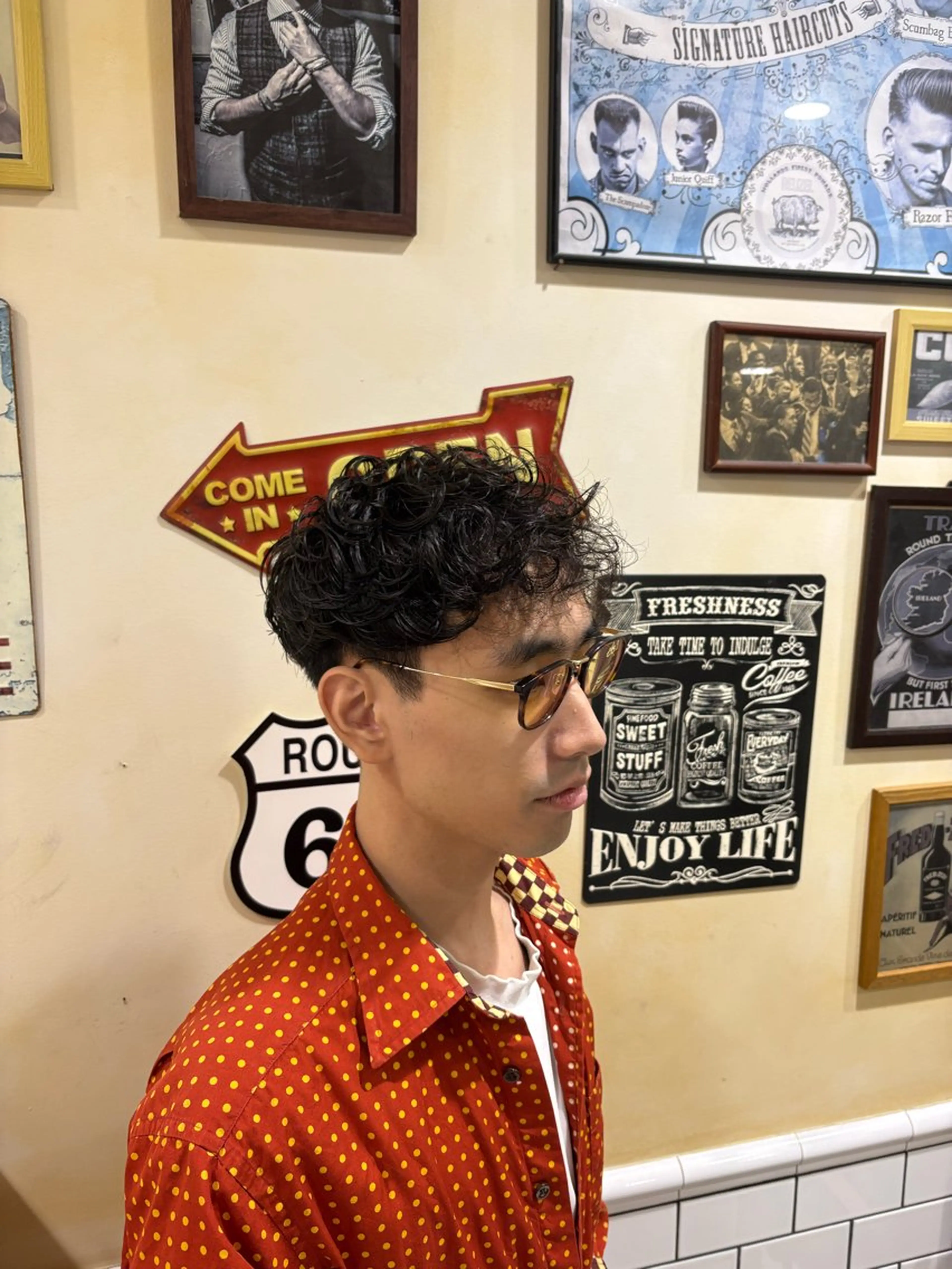 ショート 大山 慧也のヘアスタイル