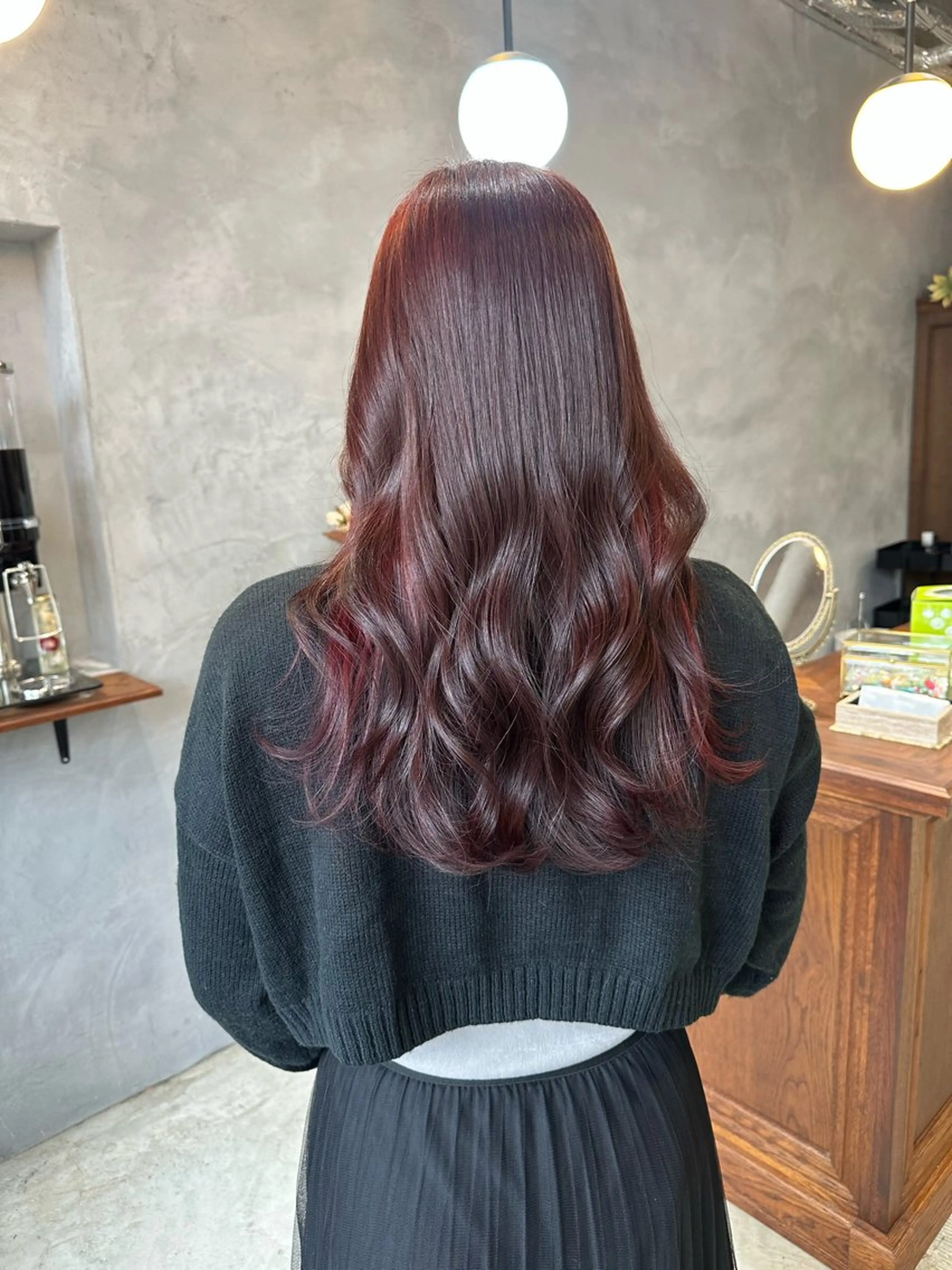 ロング カラー 廣瀬双葉 トップスタイリストのヘアスタイル