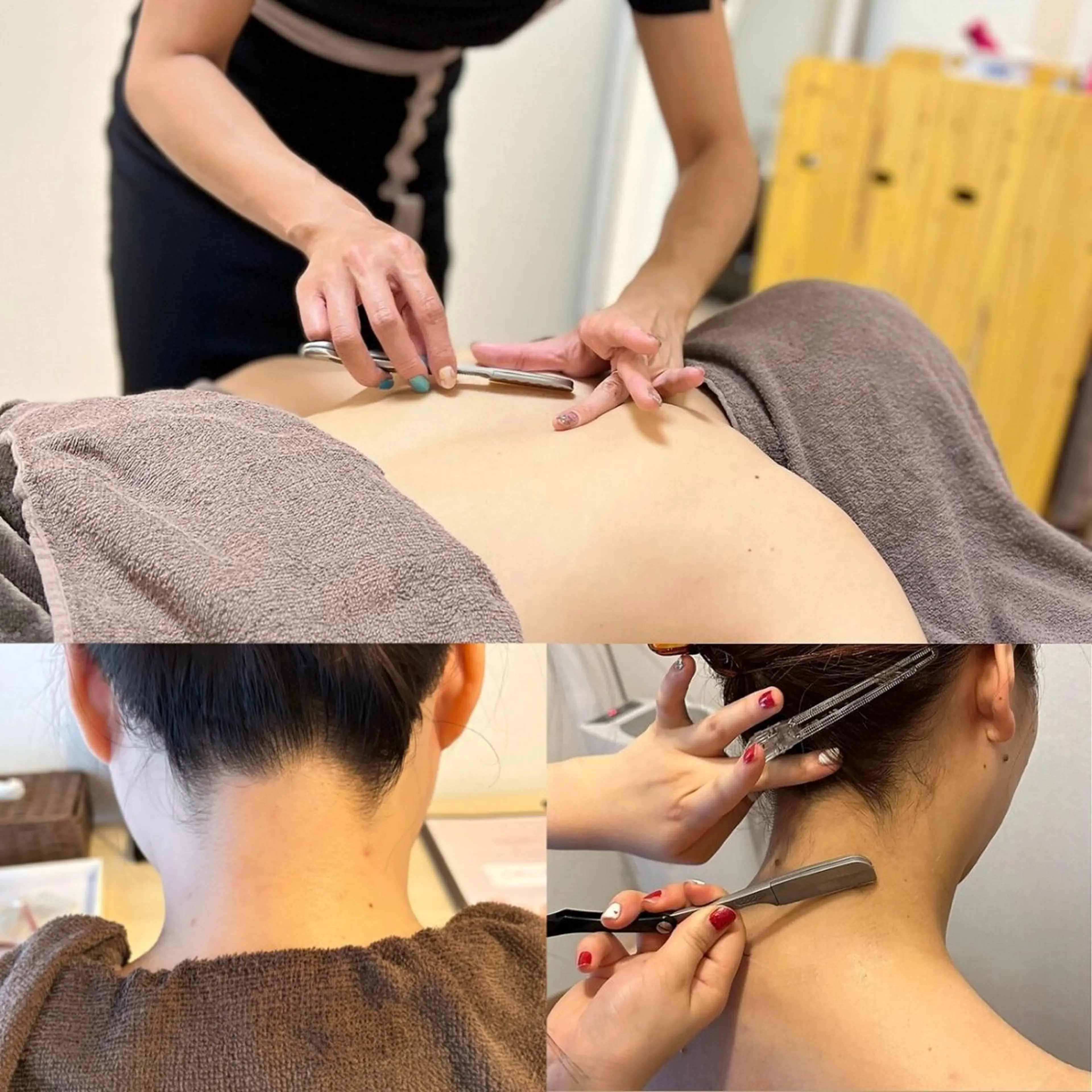 【イベント前むけ💕】うなじ&背中シェービングの写真