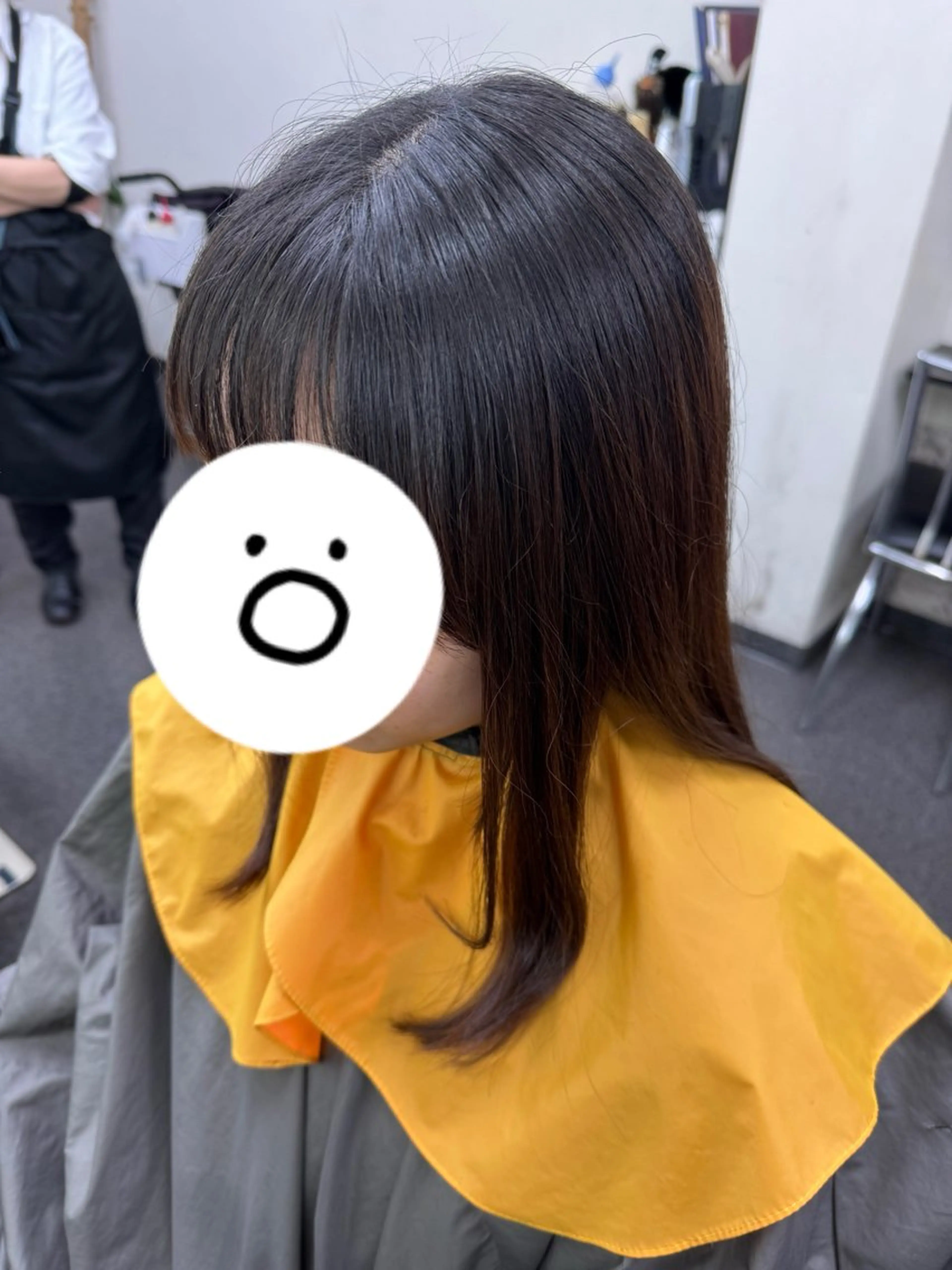 ロング ふくもと ゆうこのヘアスタイル
