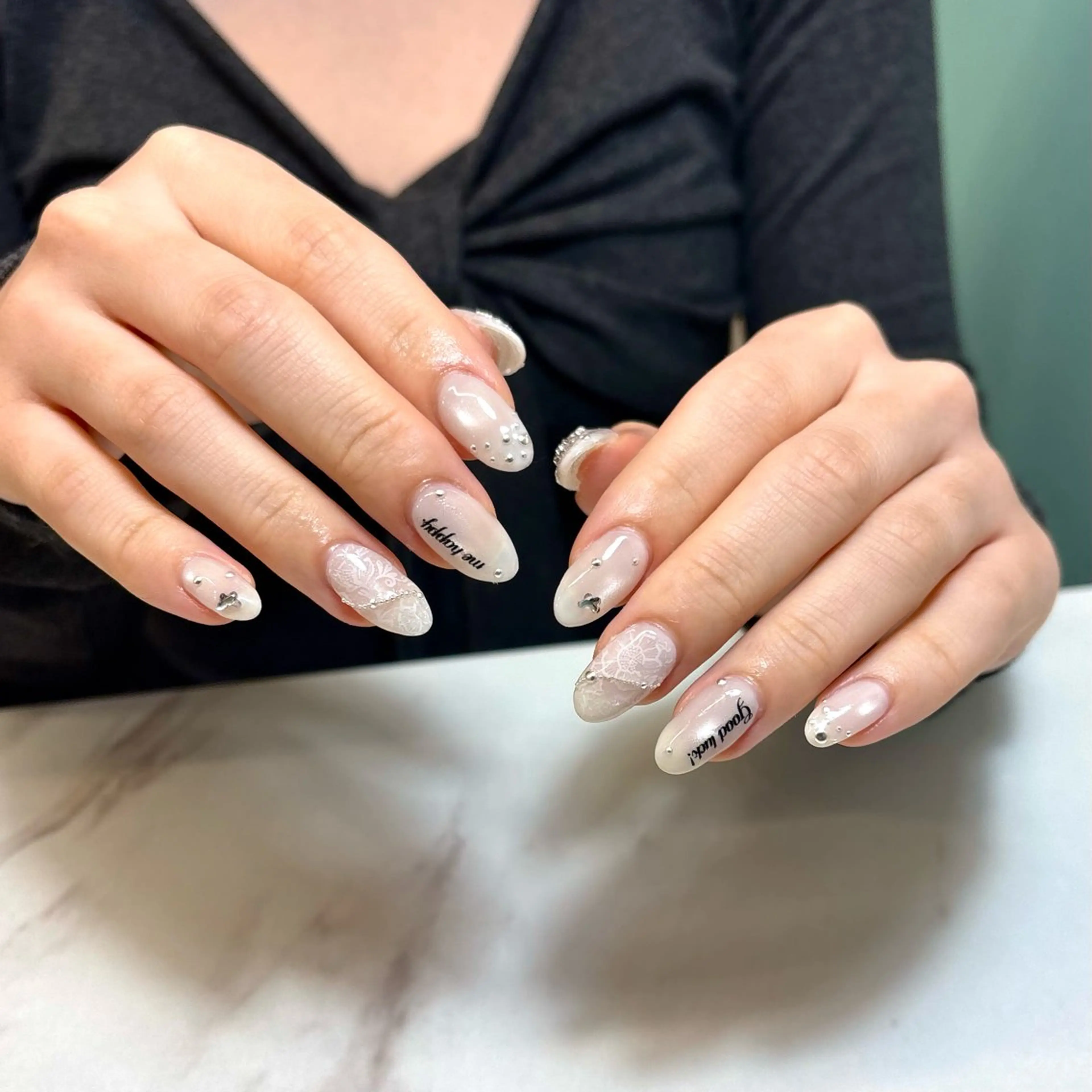 ネイル ハンドネイル 韓国/ワンホン/ yukiのネイルデザイン