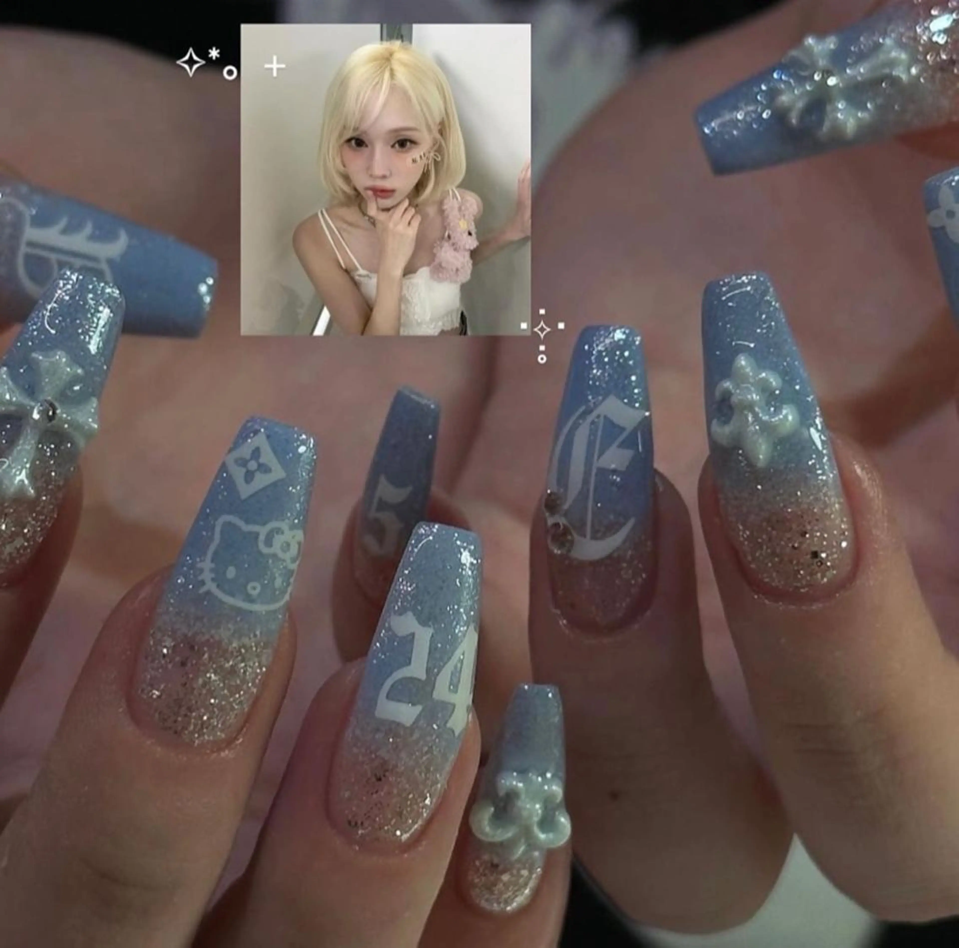 ネイル 持ち込み 120%可愛い保証 💝fein心斎橋店のマツエク・マツパデザイン