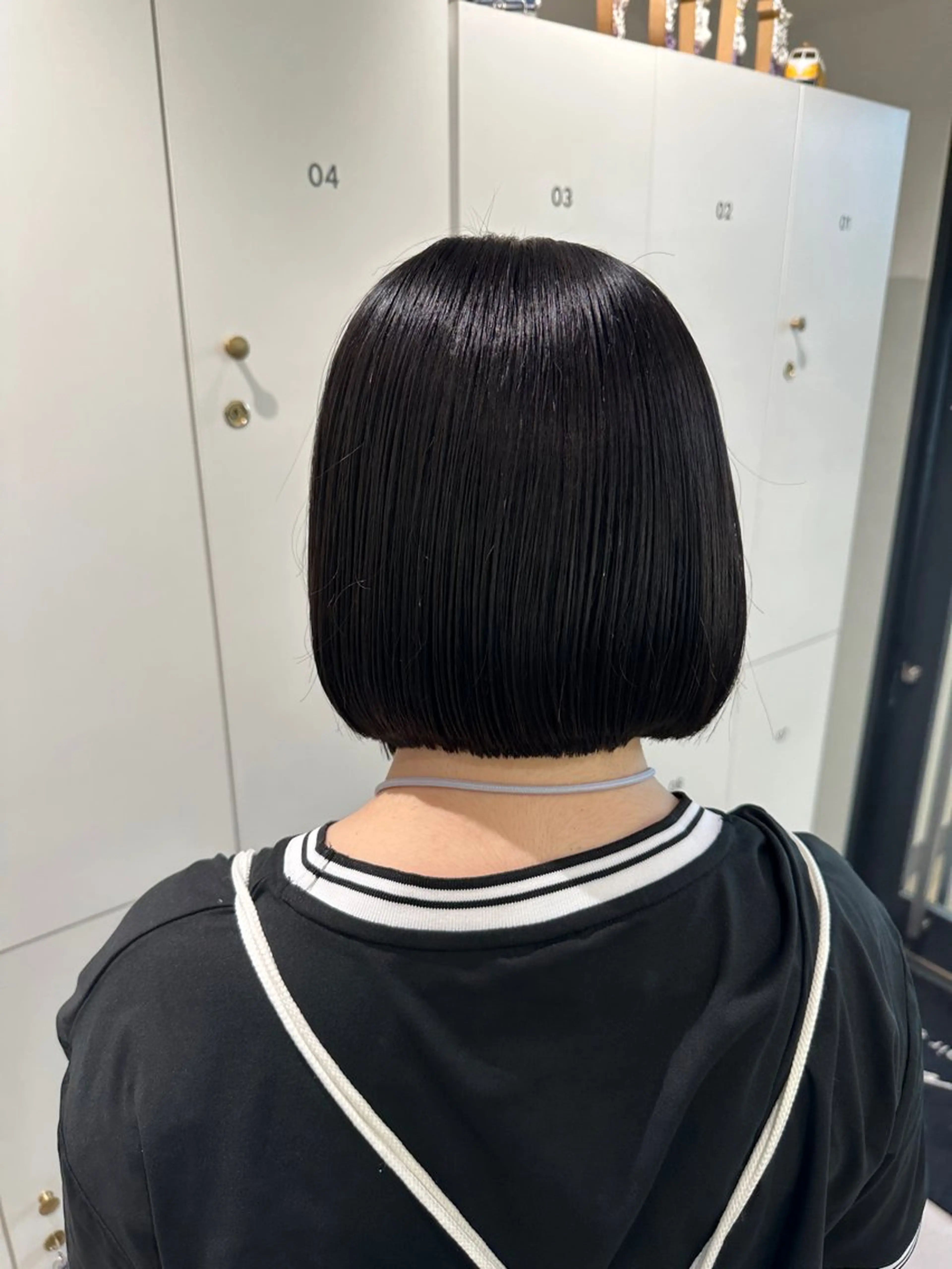 ショート 切りっぱなし/髪質 改善矯正/さやか🫧のヘアスタイル