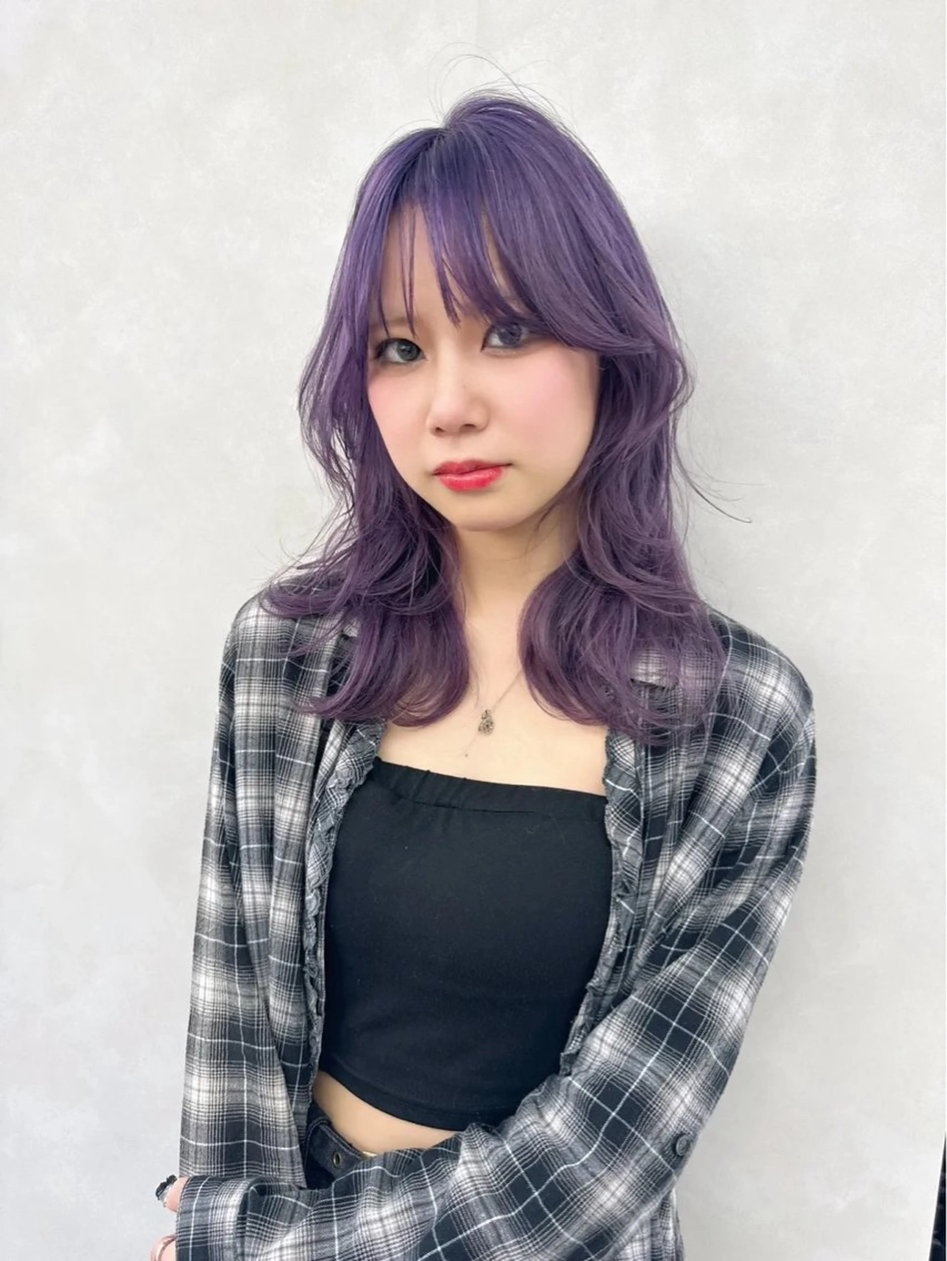ミディアム カラー 🤎ᩚ暖色ブラウン りょうか🧸のヘアスタイル