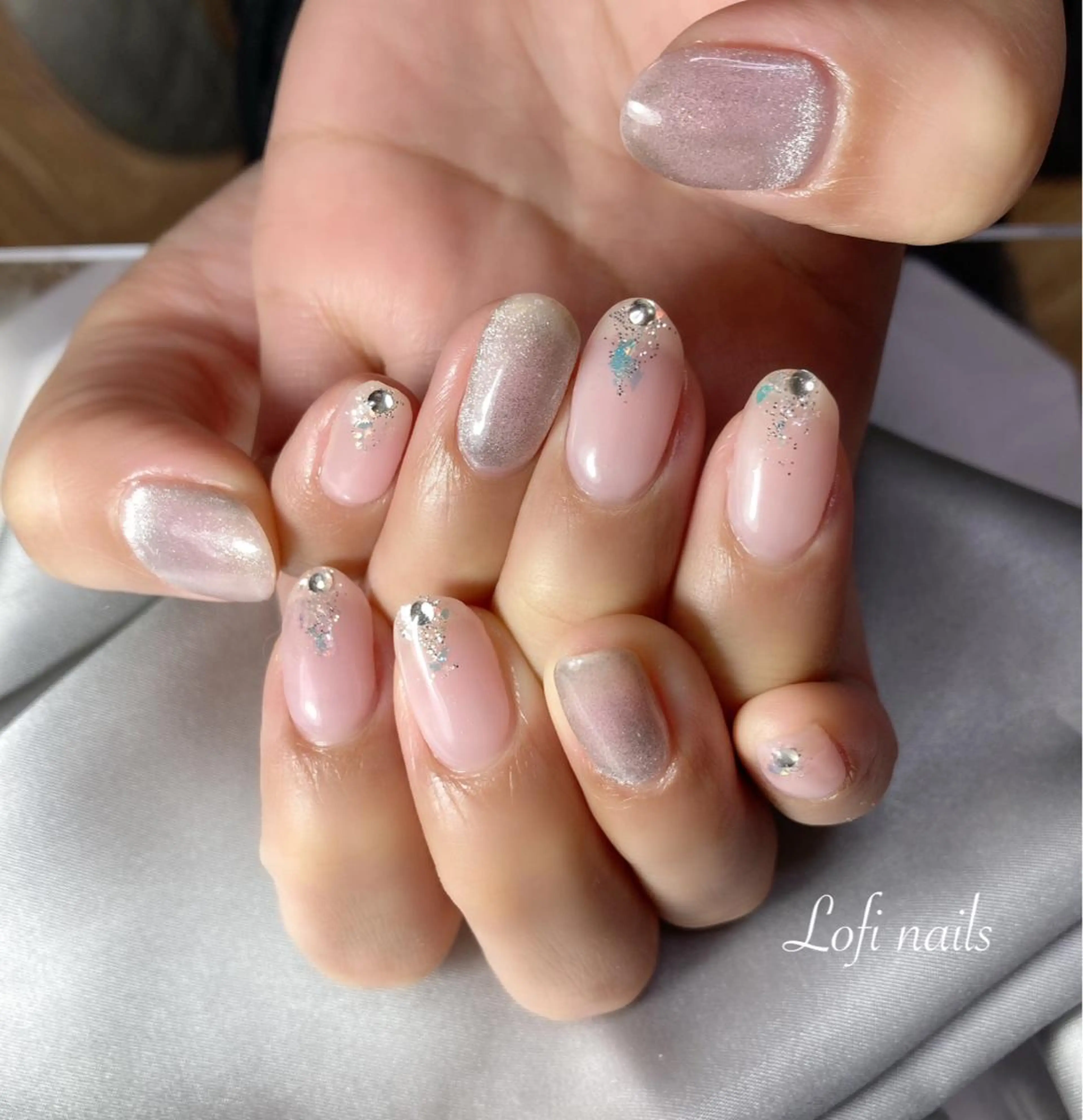 ネイル 桜ネイル Lofi nails ゆきこのネイルデザイン