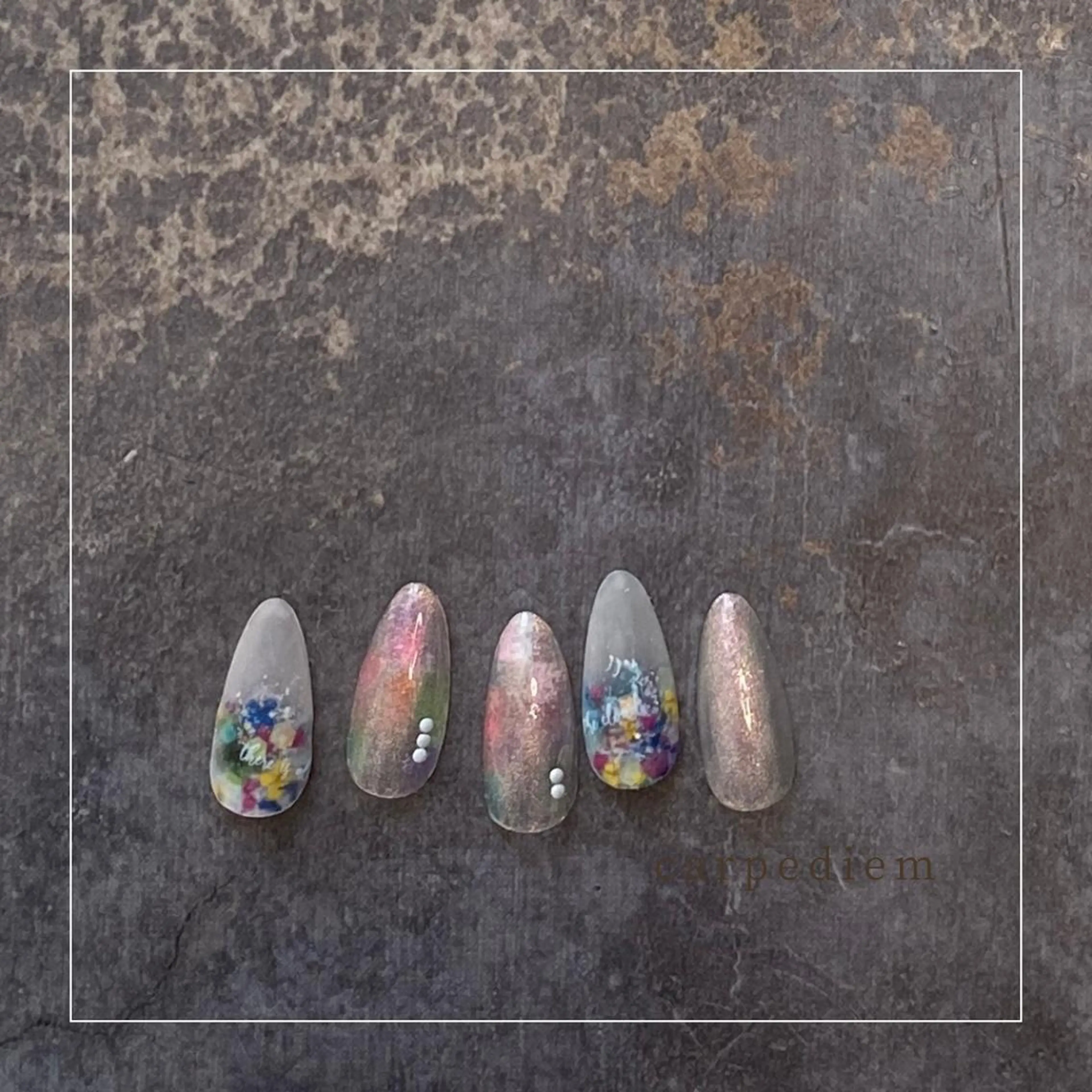 ネイル 城東区ネイルサロン carpediemのネイルデザイン